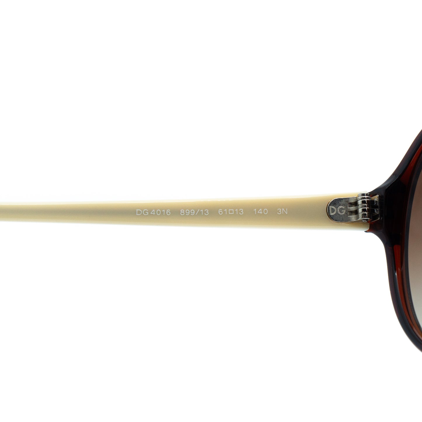Dolce & Gabbana DG 4016 Brown Oversized Sunglasses Vintage