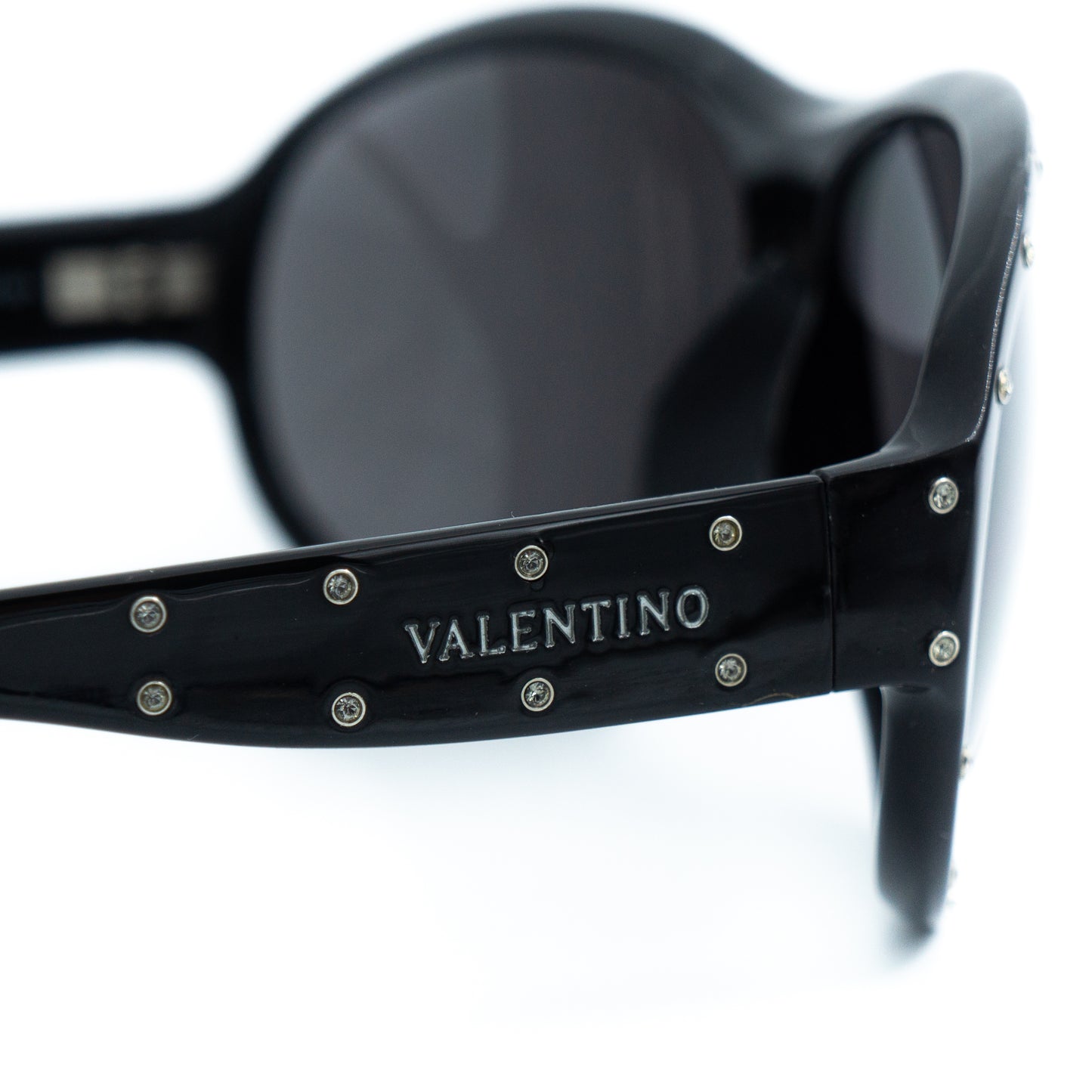 Valentino 5439/S Black Mask Women Sunglasses Vintage