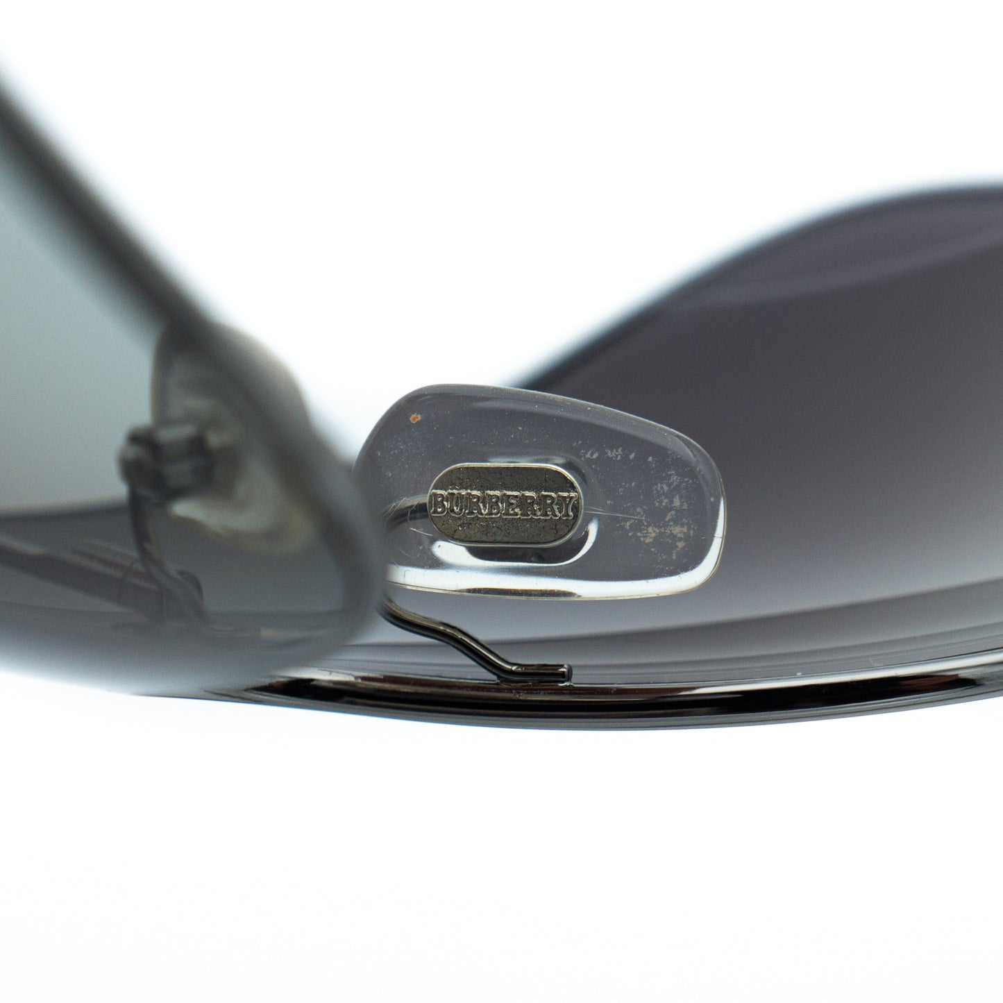 Burberry B 3001 Black Shield Mask Sunglasses Vintage