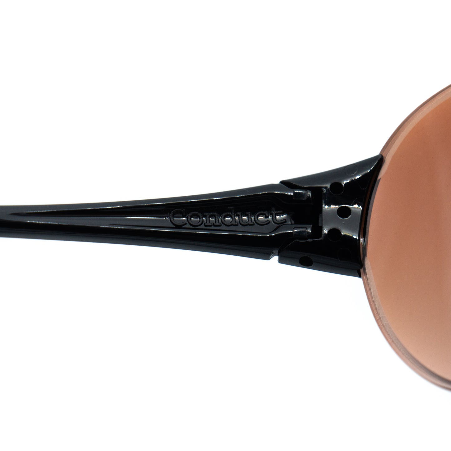 Oakley Conduct Brown Shield Mask Sunglasses Vintage