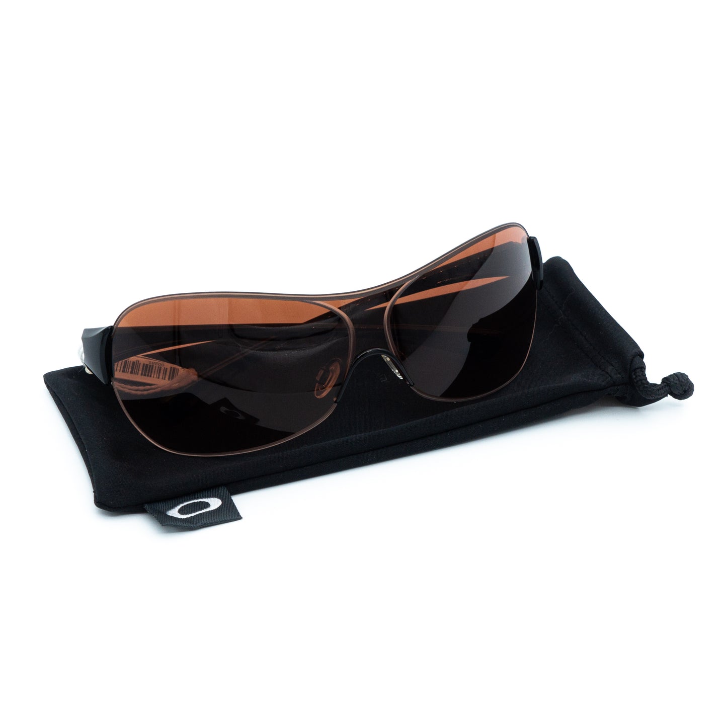 Oakley Conduct Brown Shield Mask Sunglasses Vintage