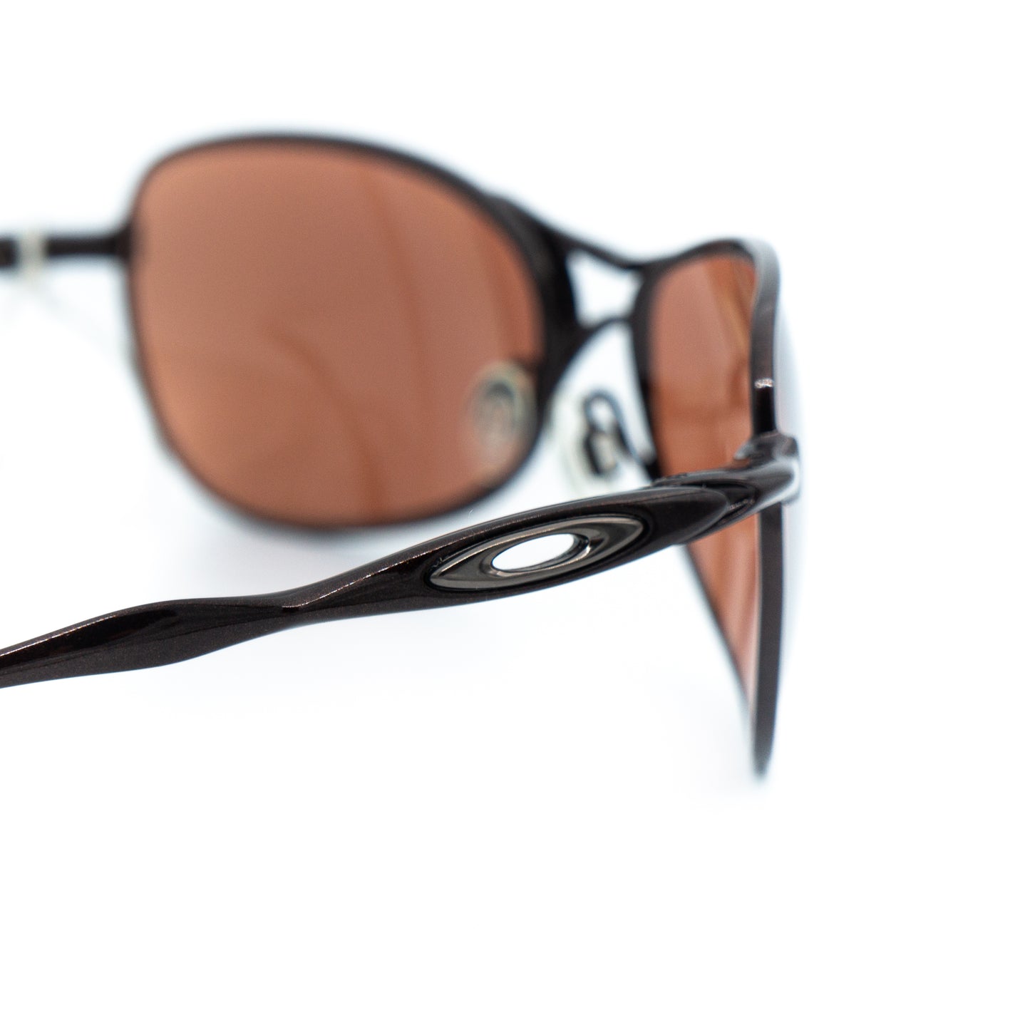 Oakley Crosshair S Brown Metal Sunglasses Vintage