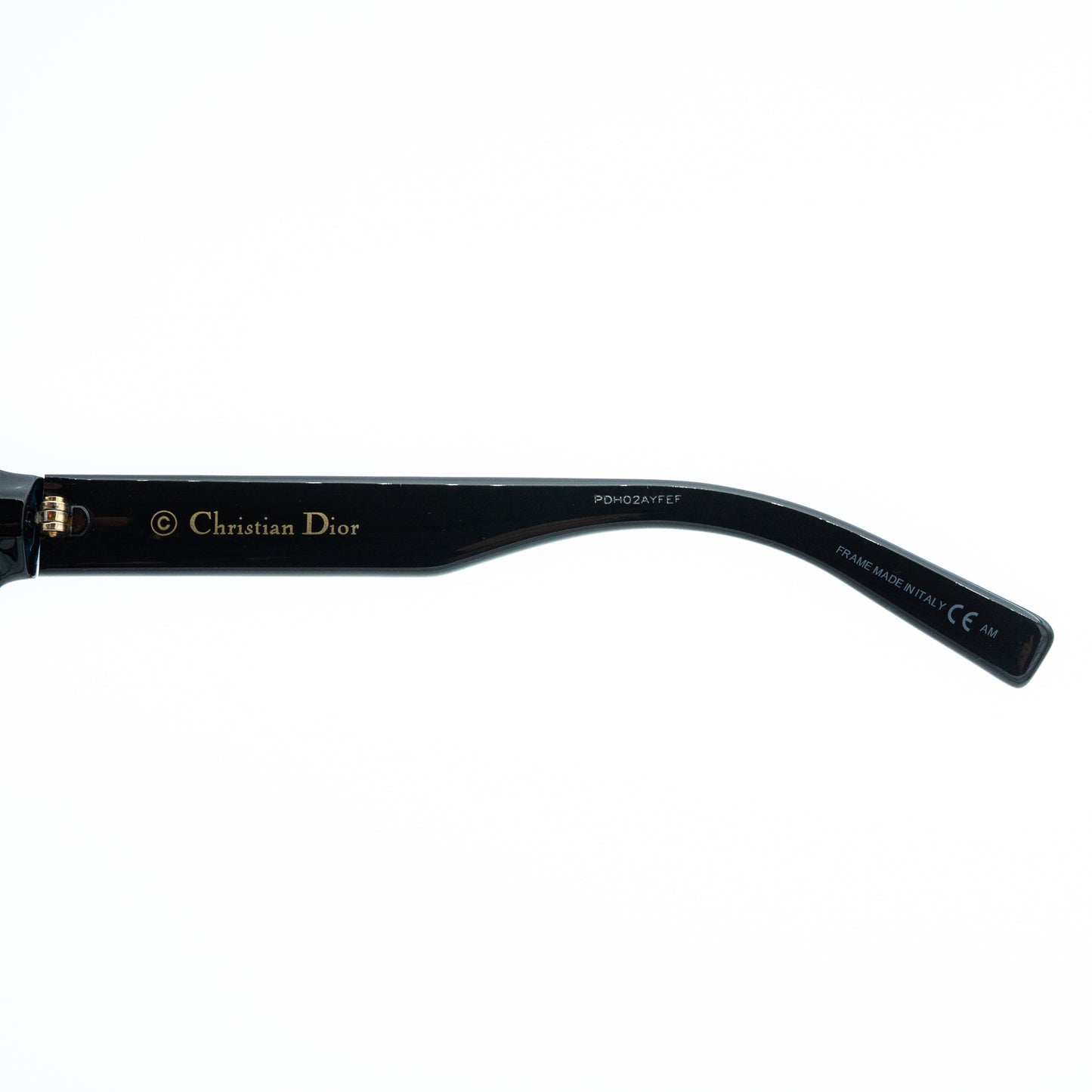 Christian DIOR CD3264 Blue Black Cat Eye Glasses Frame