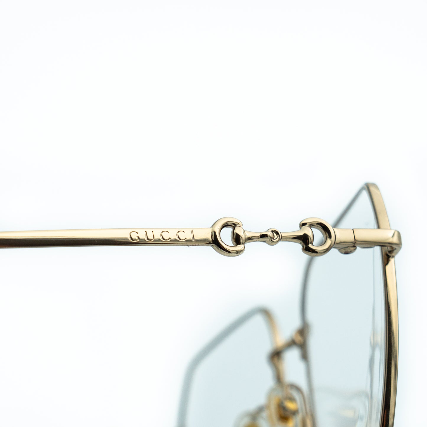 GUCCI GG0952O Gold Metal Oversized Eye Glasses Frame