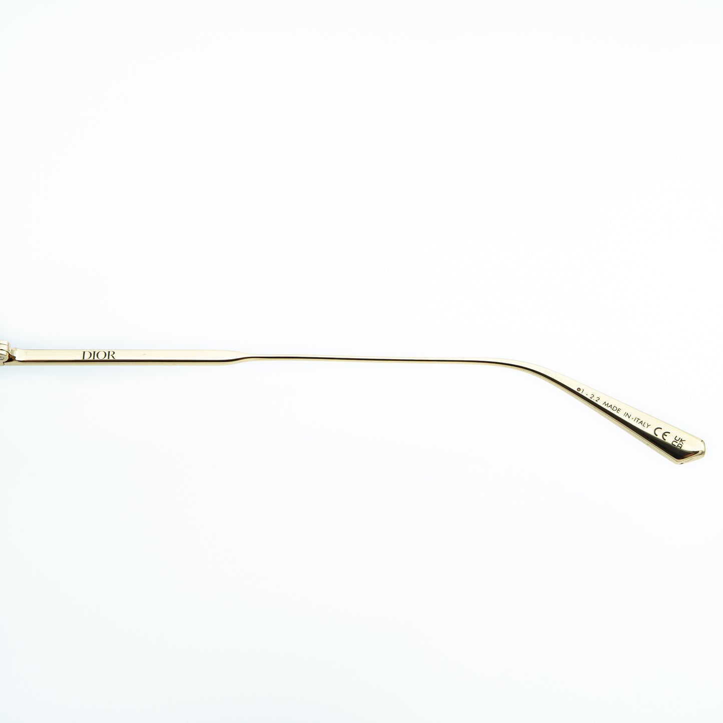 DIOR GemDiorO R4I Blue Gold Eyeglasses Frame