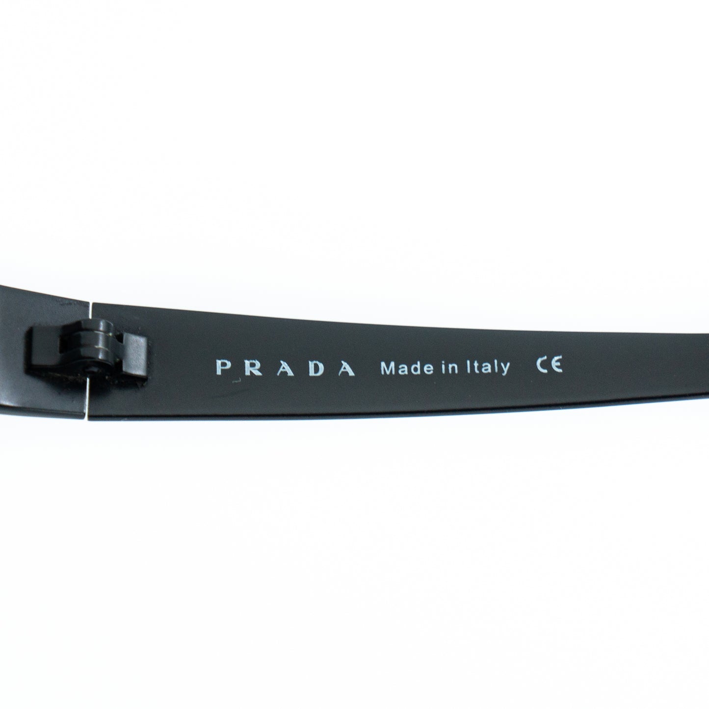 PRADA SPR55F Mask Black Sunglasses Vintage