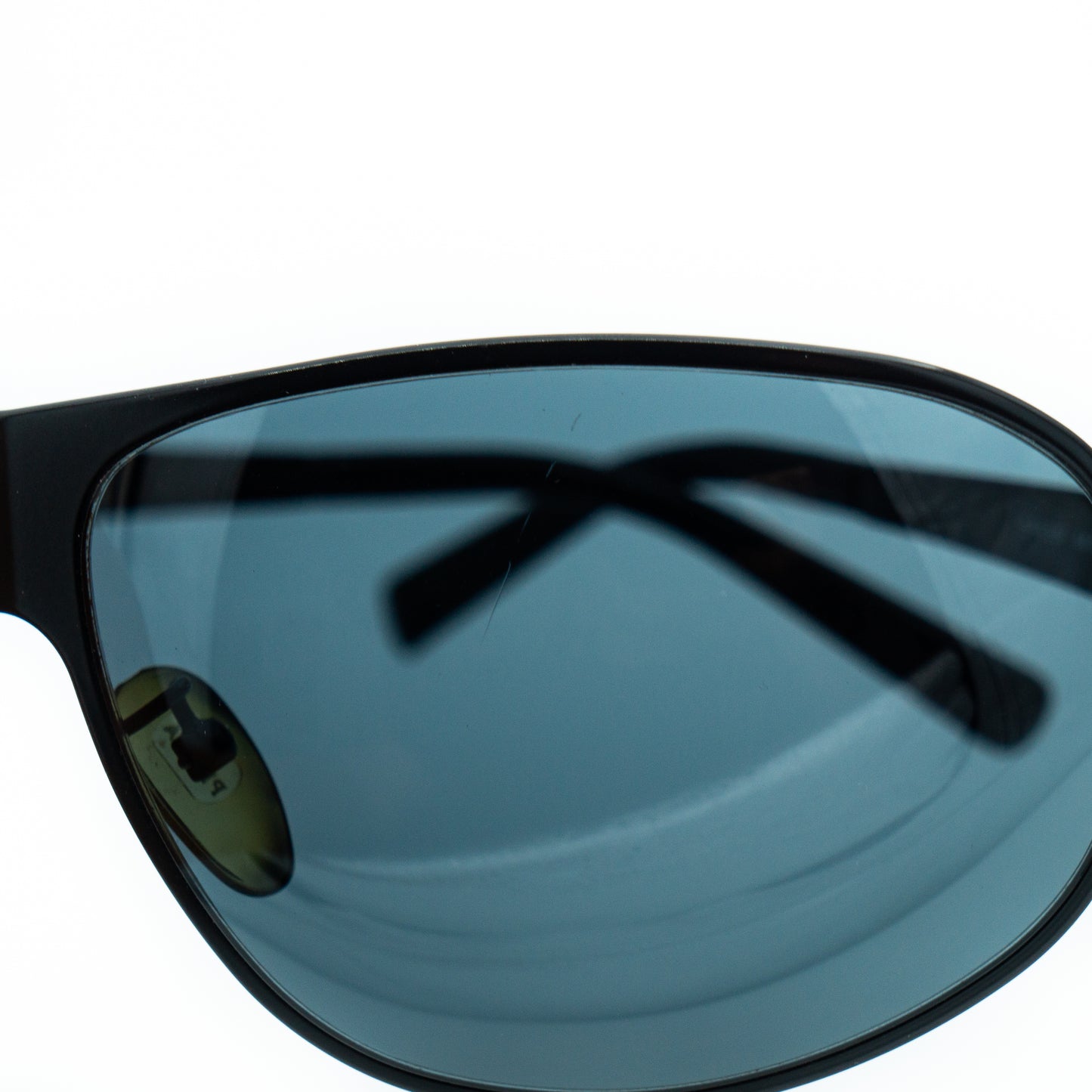 PRADA SPR55F Mask Black Sunglasses Vintage