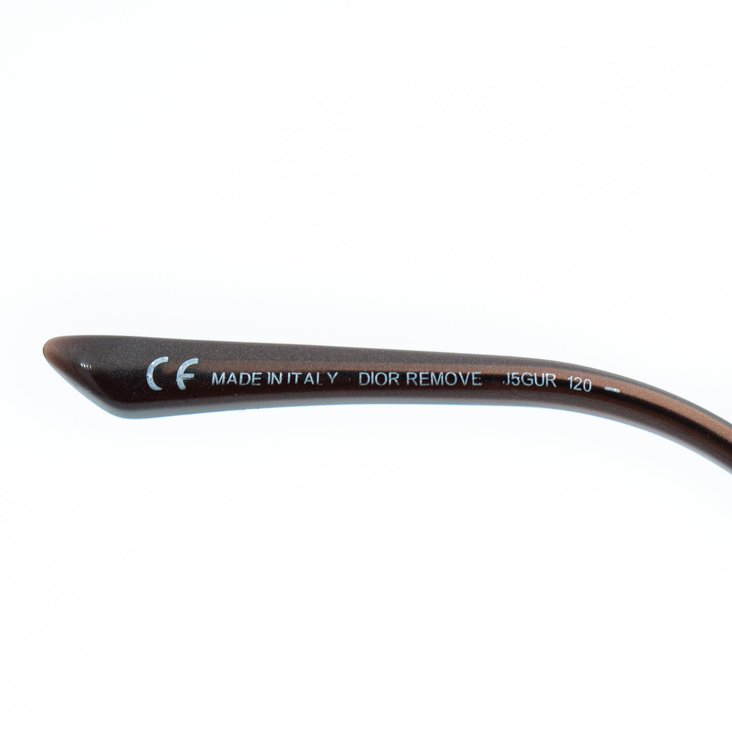 Christian Dior REMOVE Gold Shield Mask Sunglasses Vintage