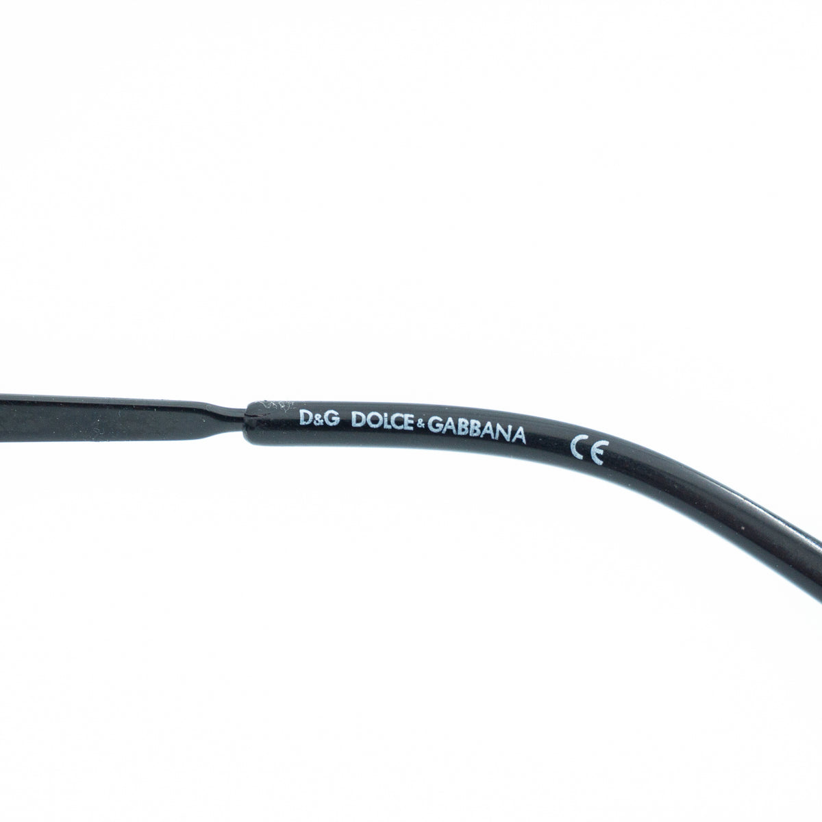Dolce & Gabbana 6017 Black Shield Mask Sunglasses Vintage