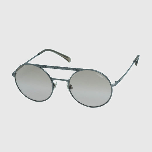 CHANEL 4232 Silver Round Sunglasses