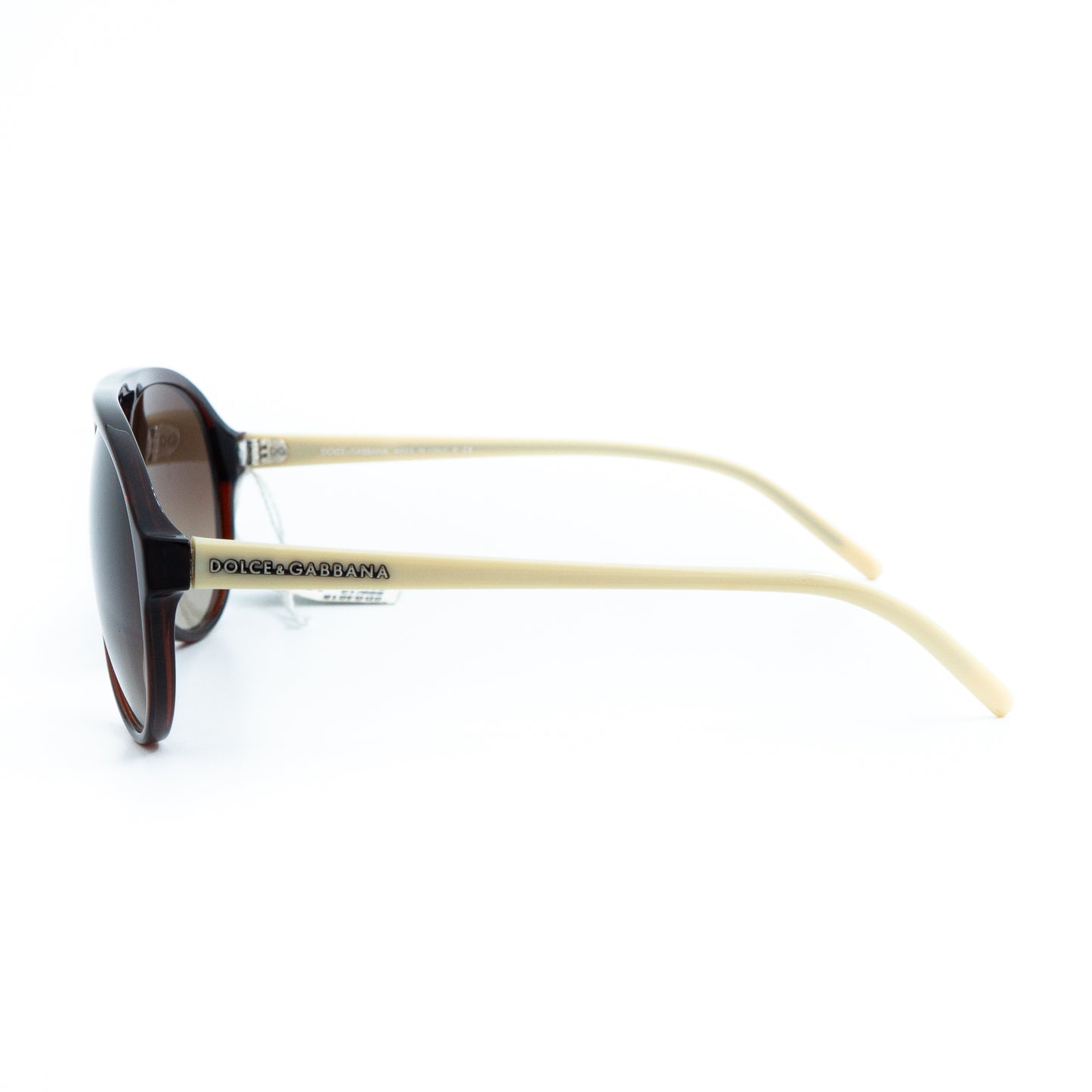Dolce & Gabbana DG 4016 Brown Oversized Sunglasses Vintage 