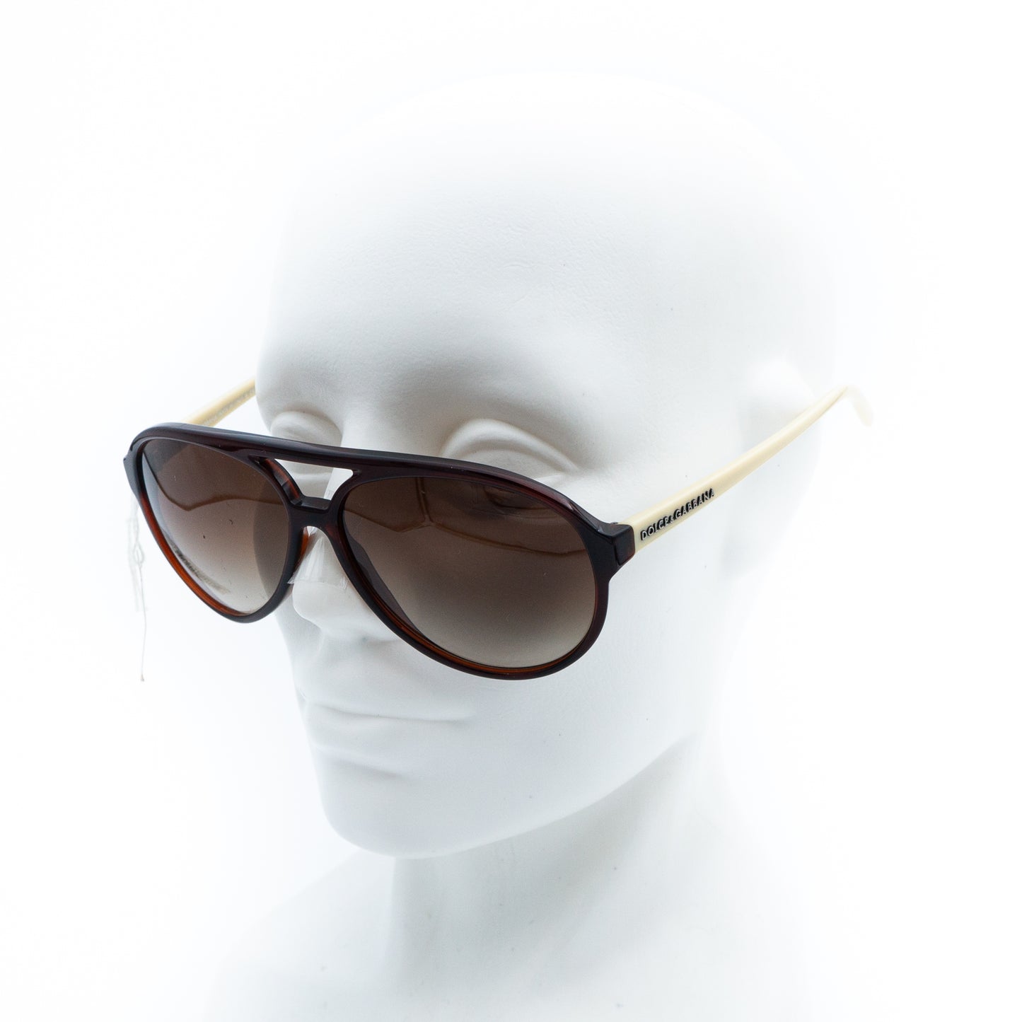 Dolce & Gabbana DG 4016 Brown Oversized Sunglasses Vintage 