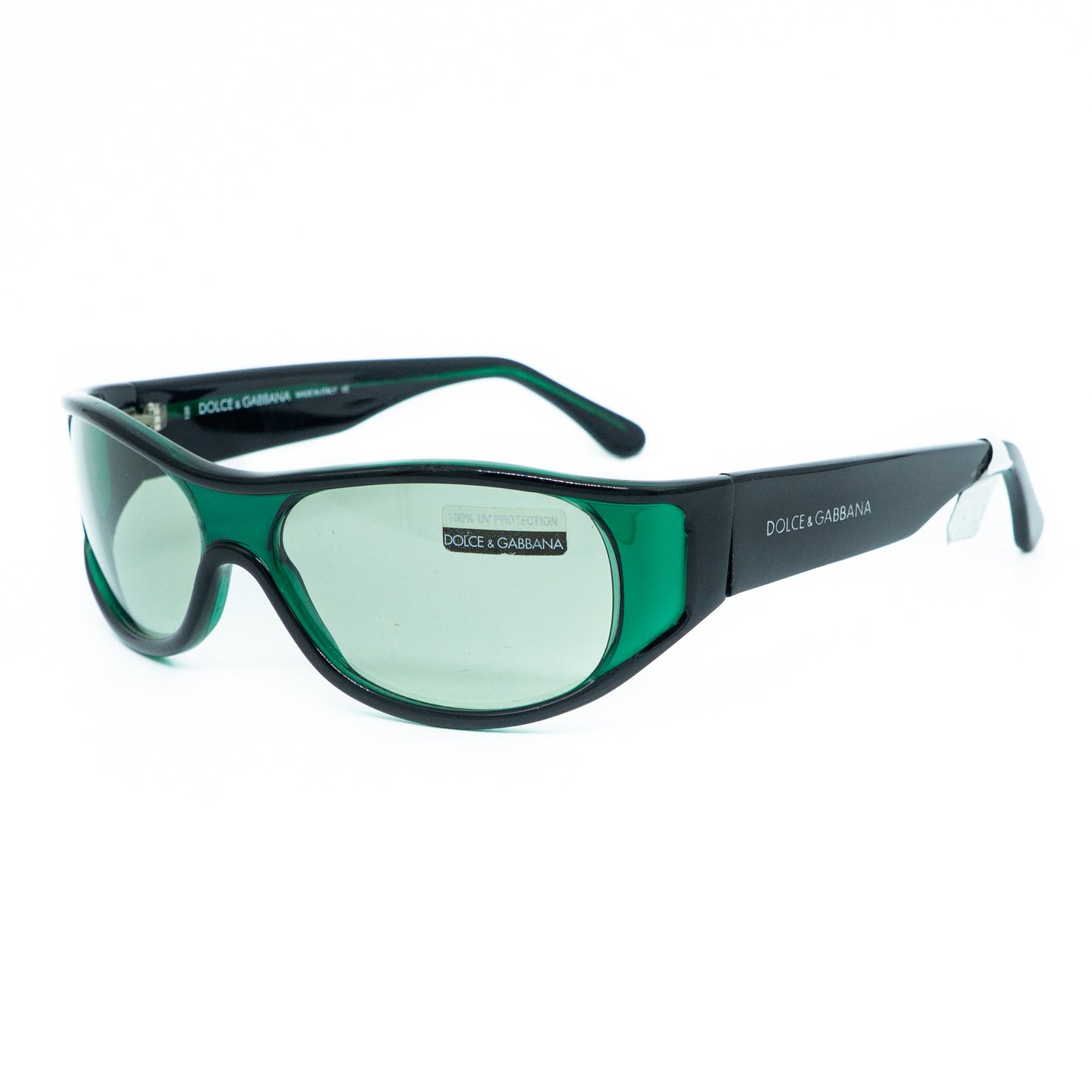 Dolce & Gabbana DG 725S Green Oval Sunglasses Vintage