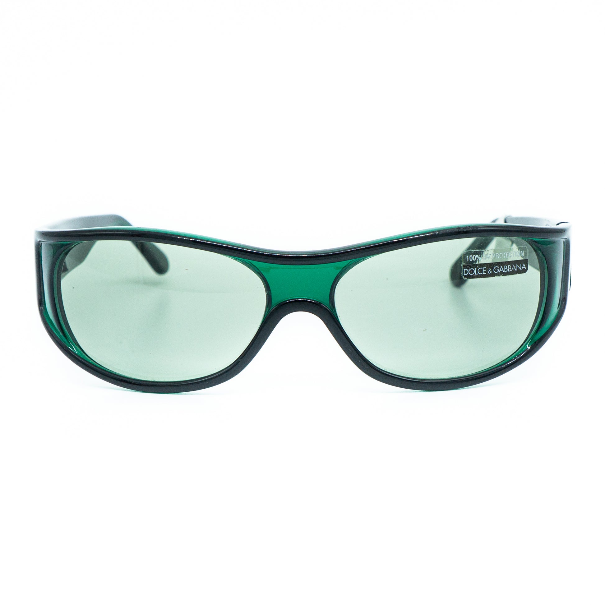 Dolce & Gabbana DG 725S Green Oval Sunglasses Vintage