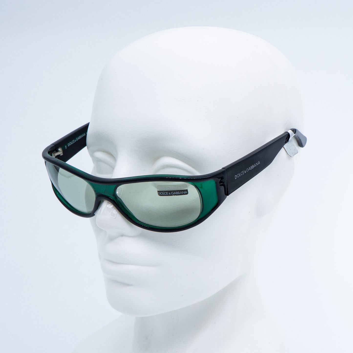 Dolce & Gabbana DG 725S Green Oval Sunglasses Vintage