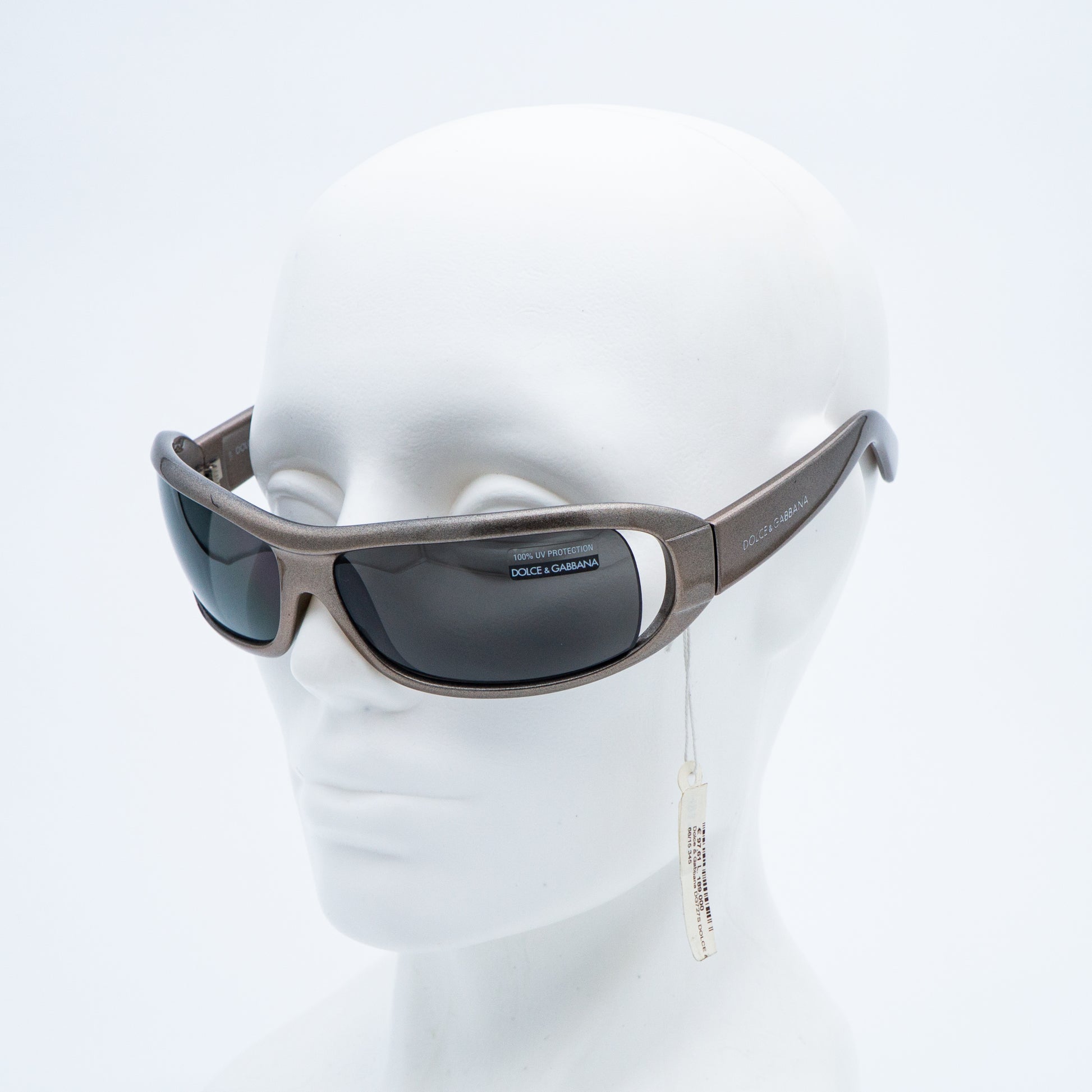 Dolce & Gabbana DG 727S Gray Sport Sunglasses Vintage