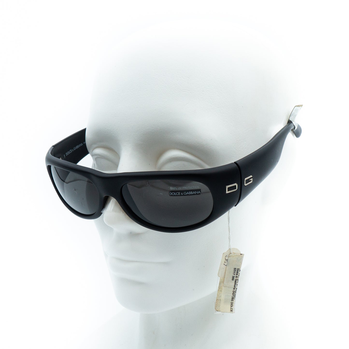Dolce & Gabbana DG 728S Sport Black Sunglasses Vintage