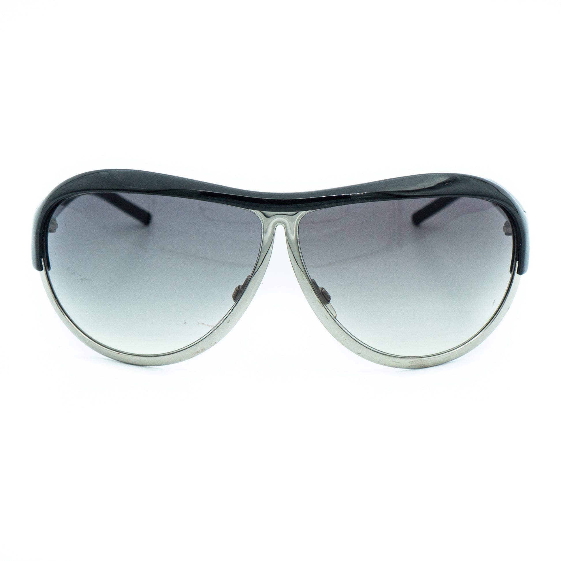 Dolce & Gabbana DG 8022 Black Mask Sunglasses Vintage