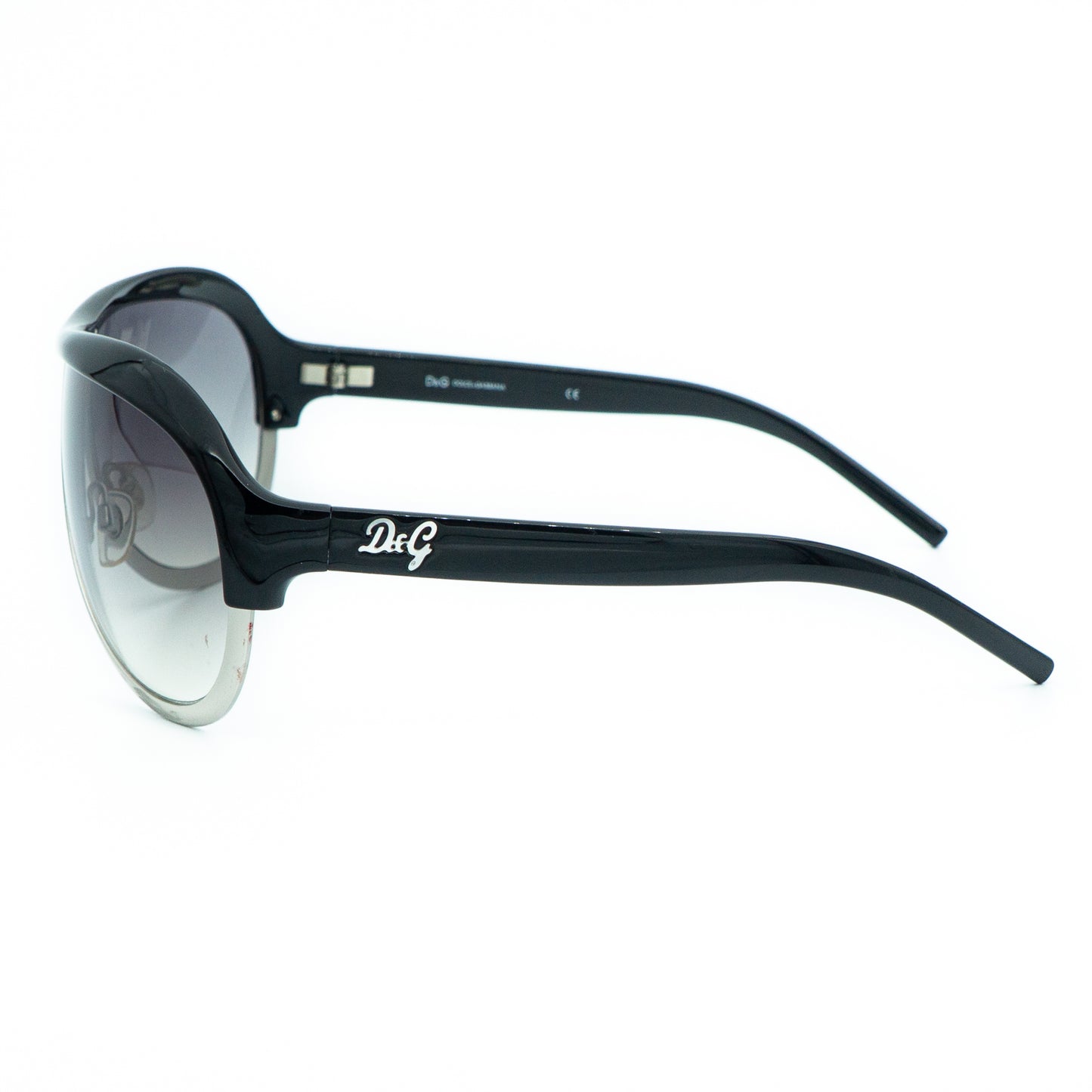 Dolce & Gabbana DG 8022 Black Mask Sunglasses Vintage