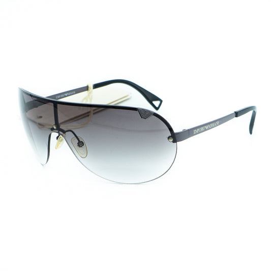 Emporio Armani EA 9338/S Black Shield Mask Sunglasses Vintage