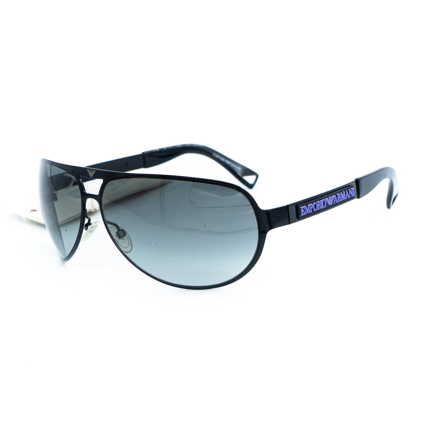 Emporio Armani EA 9356/S Black Aviator Sunglasses Vintage
