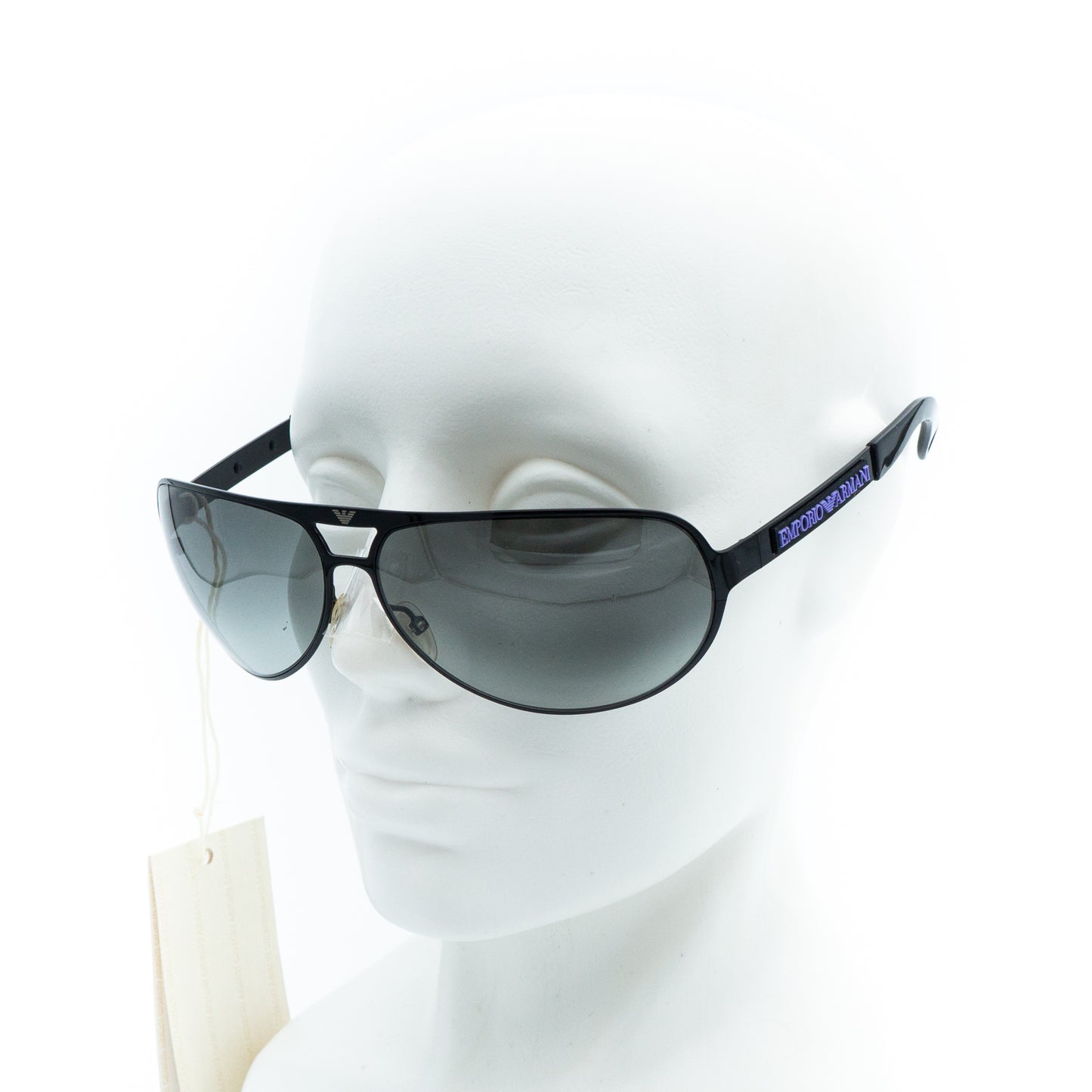 Emporio Armani EA 9356/S Black Aviator Sunglasses Vintage