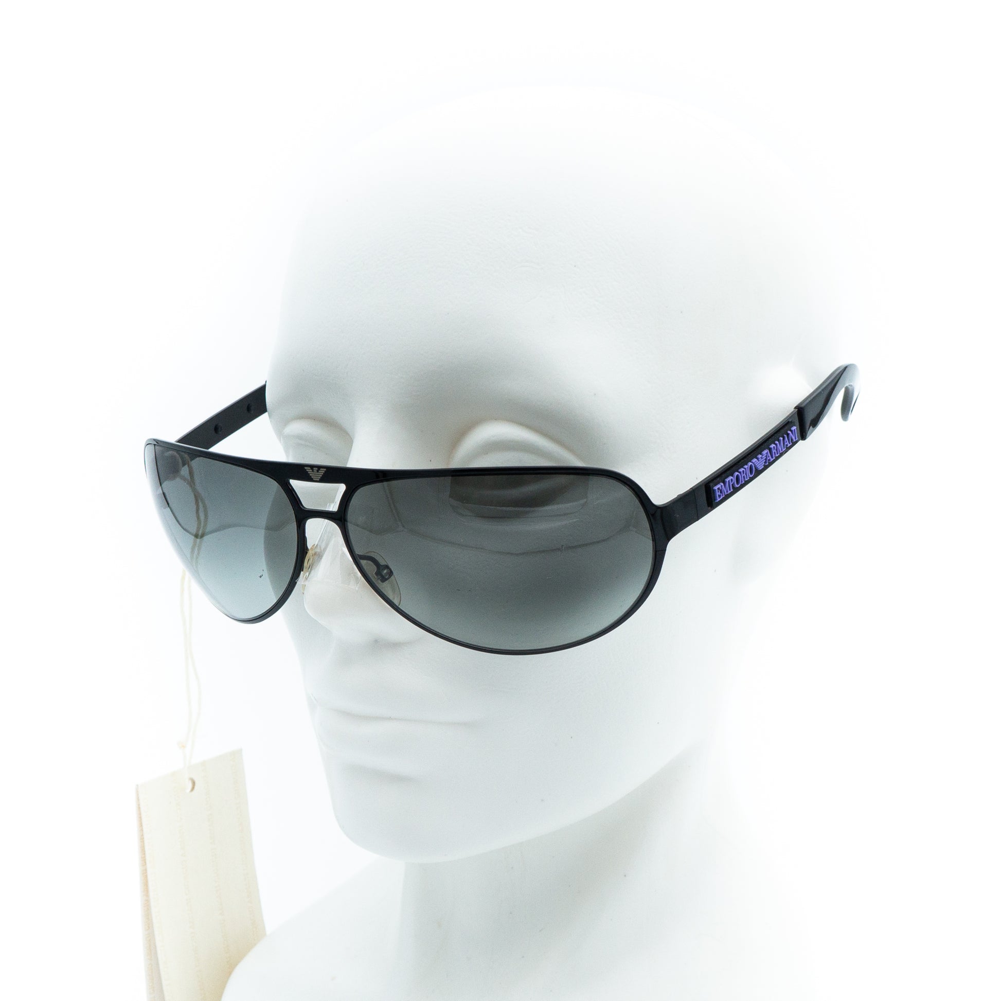 Emporio Armani EA 9356/S Black Aviator Sunglasses Vintage