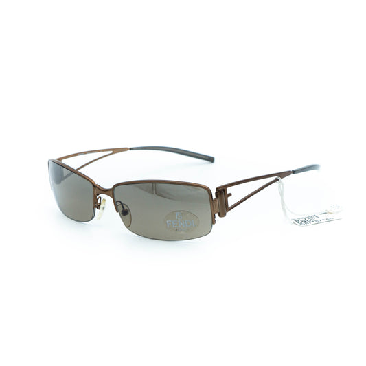 Fendi SL 7461 Bronze Rimless Sunglasses Vintage
