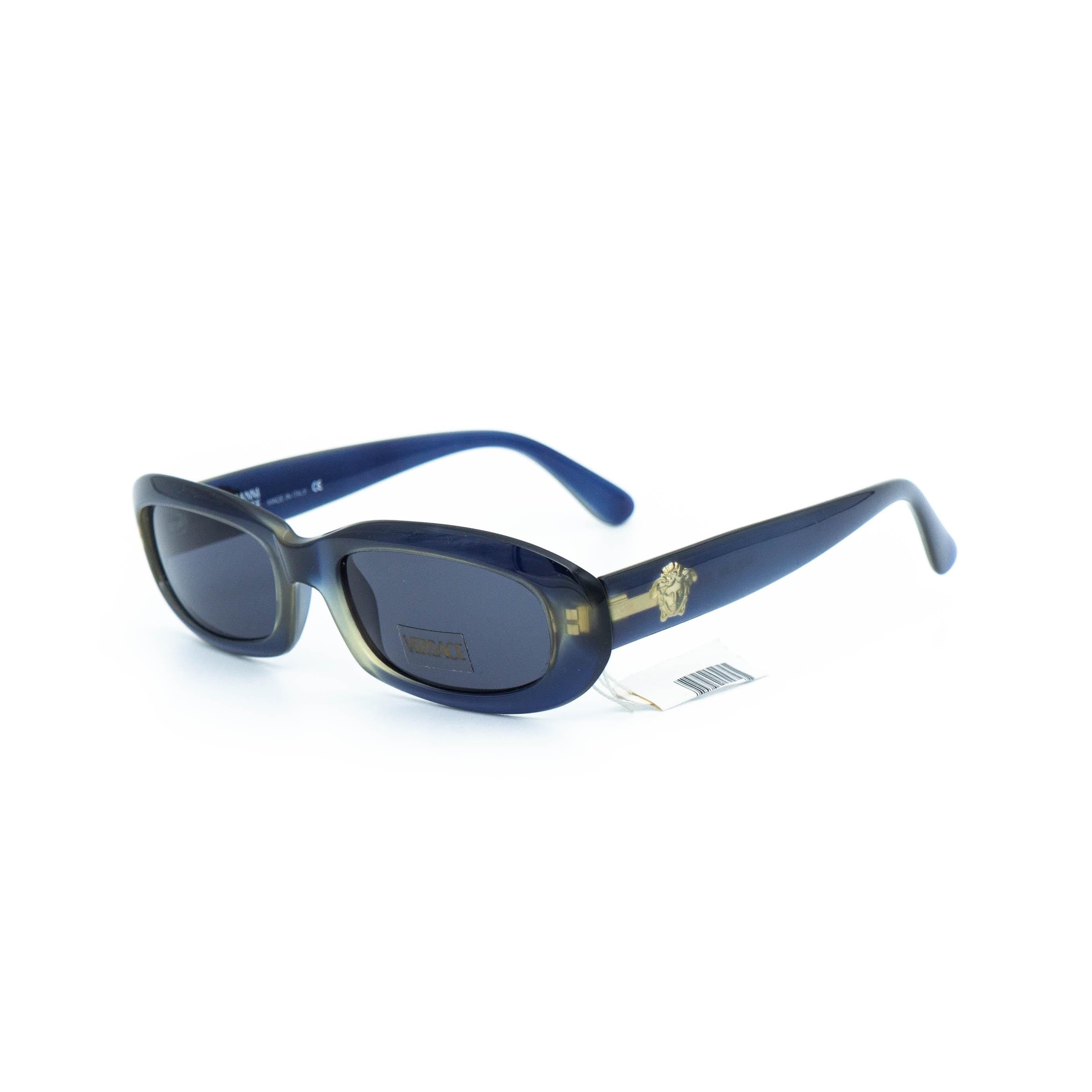GIANNI VERSACE mod 308 Medusa Blue Vintage Sunglasses | LAVINTA