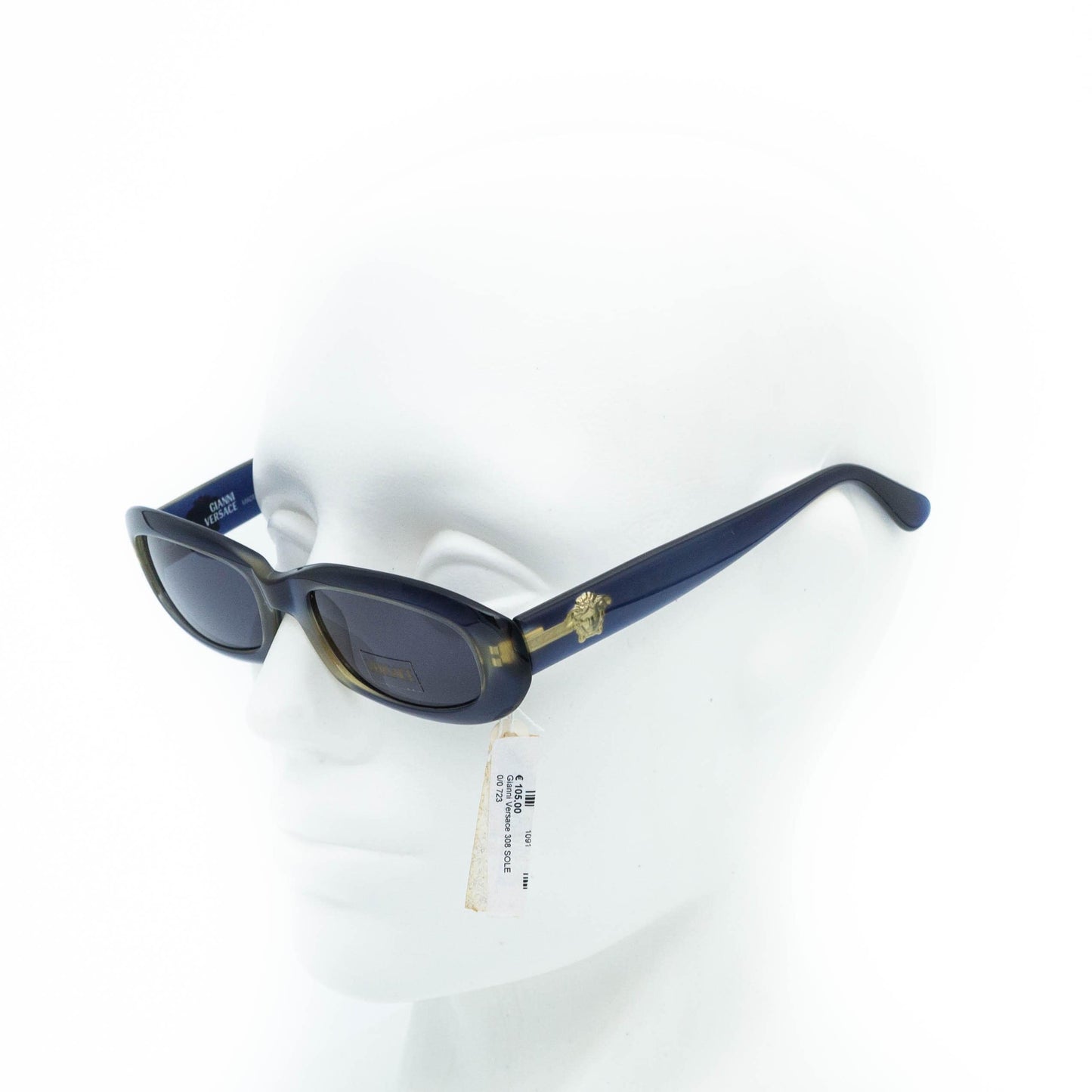 GIANNI VERSACE mod 308 Medusa blue vintage sunglasses