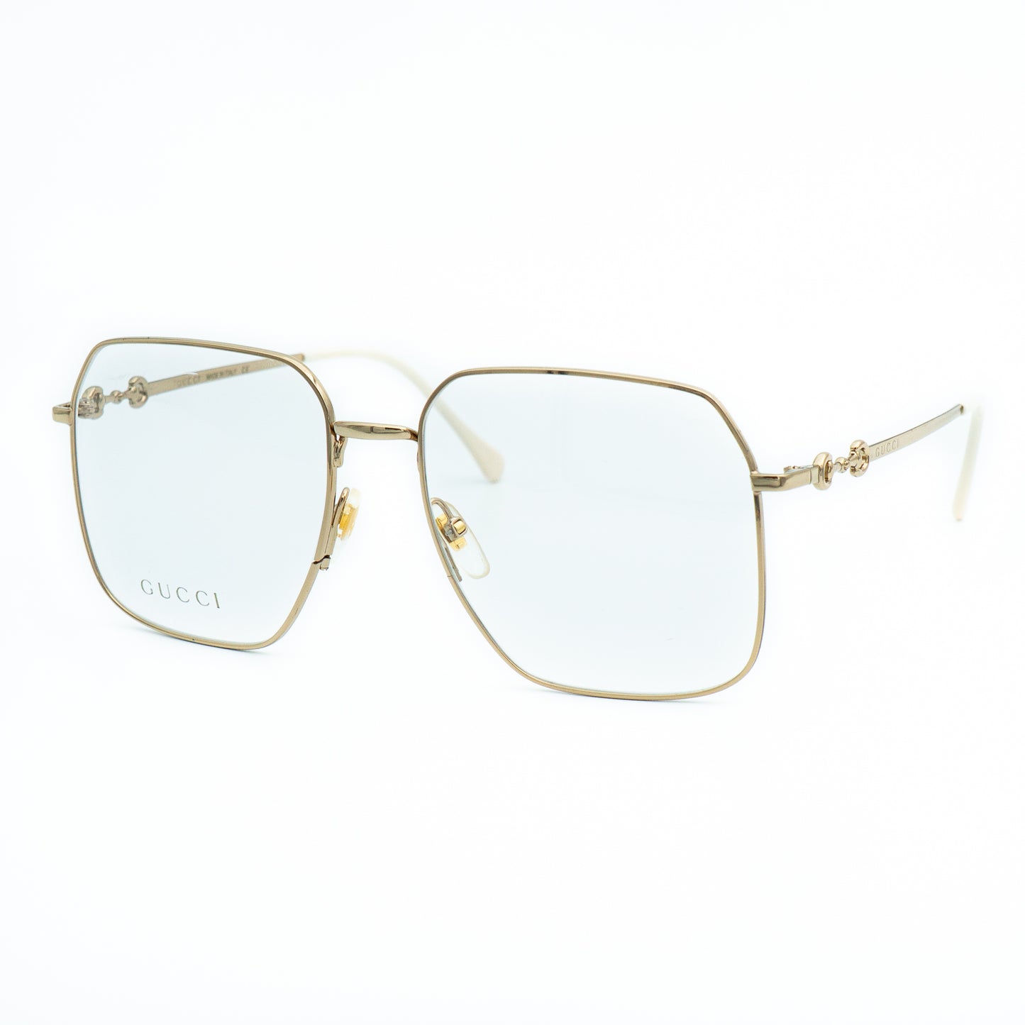 GUCCI GG0952O Gold Metal Oversized Eye Glasses Frame