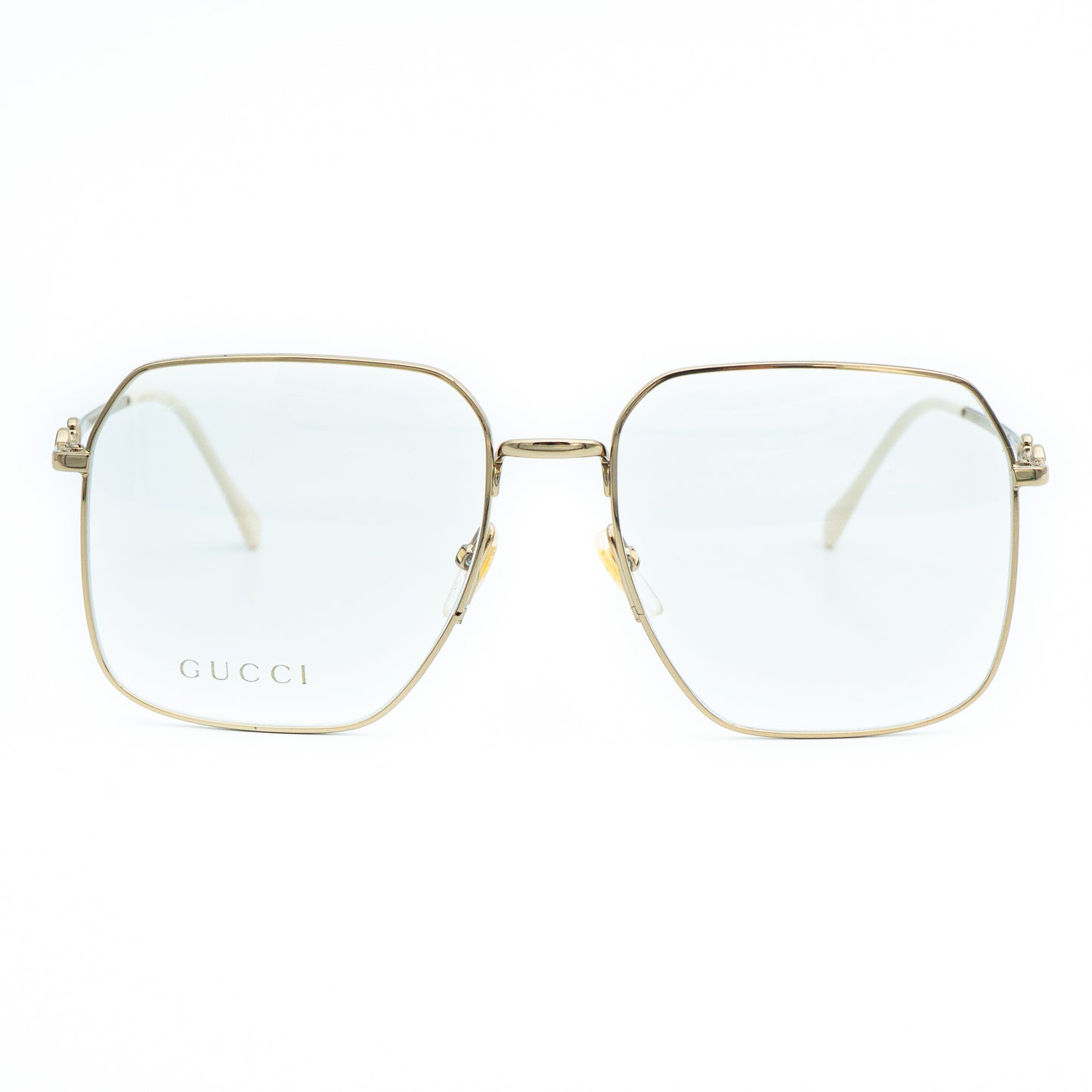GUCCI GG0952O Gold Metal Oversized Eye Glasses Frame
