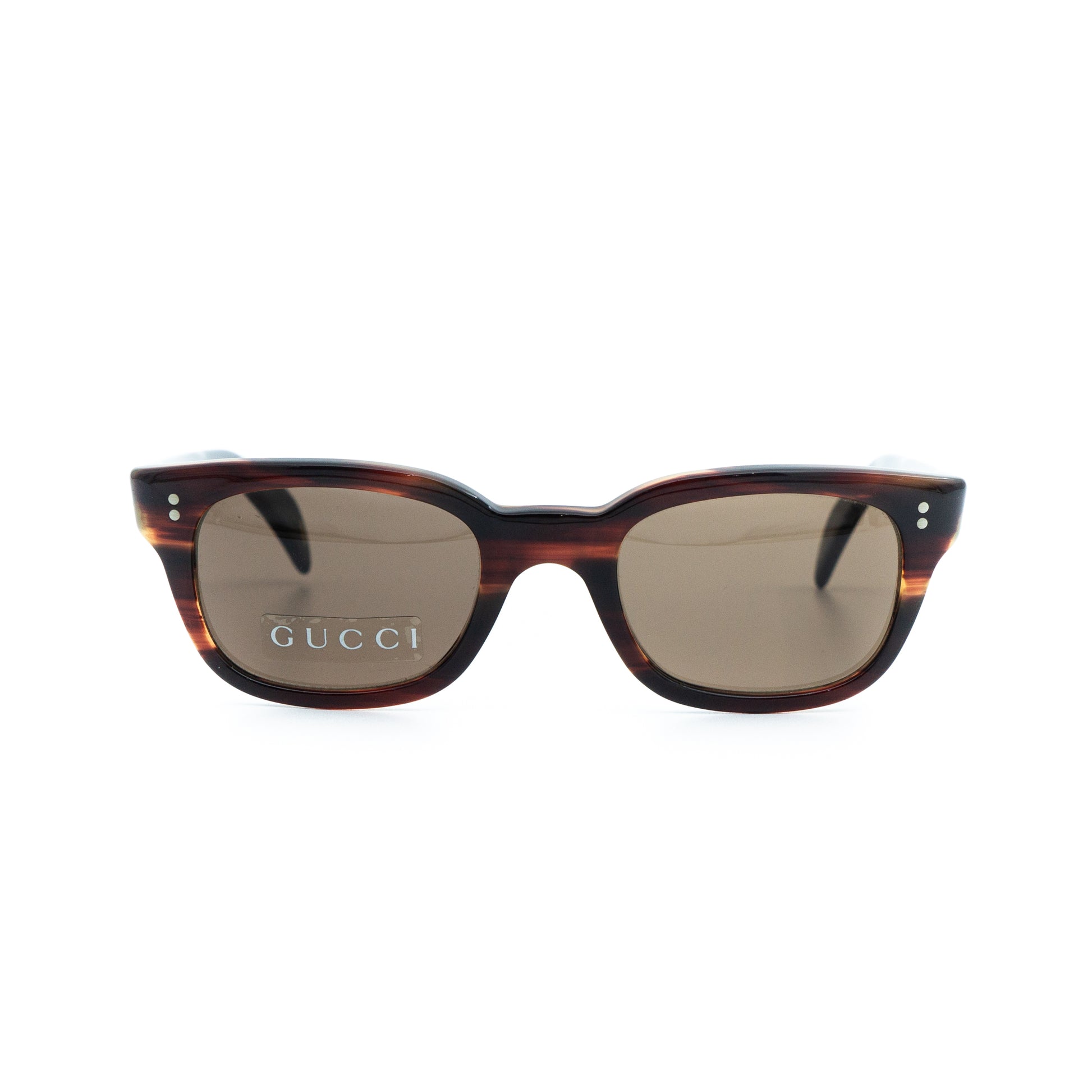 GUCCI GG 1155/S Black Brown Sunglasses Vintage