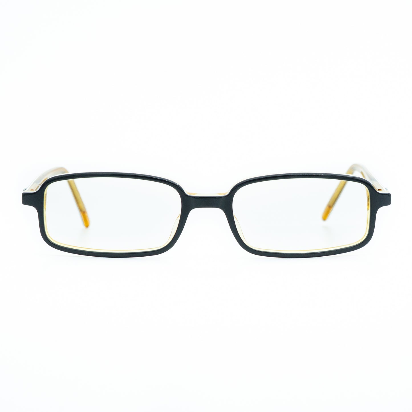 GUCCI GG 1412 Black Yellow Eyeglasses Frame Vintage