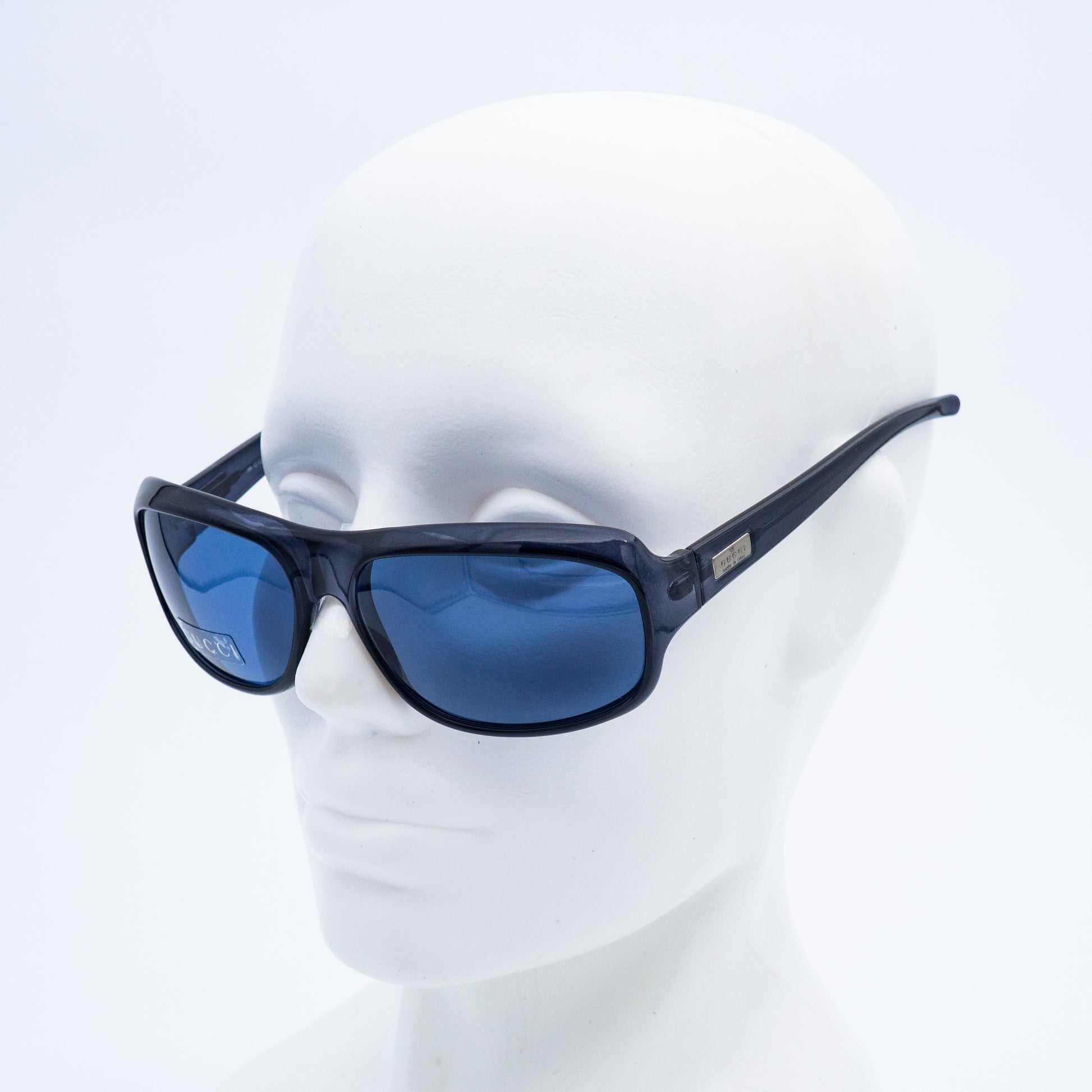 GUCCI GG 1449/N/S Unisex Blue Sunglasses Vintage 