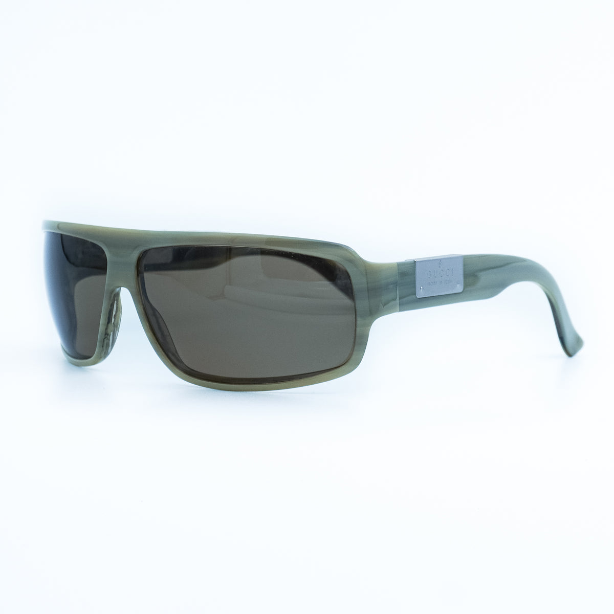 GUCCI GG 1561 Silver Mask Sunglasses Vintage