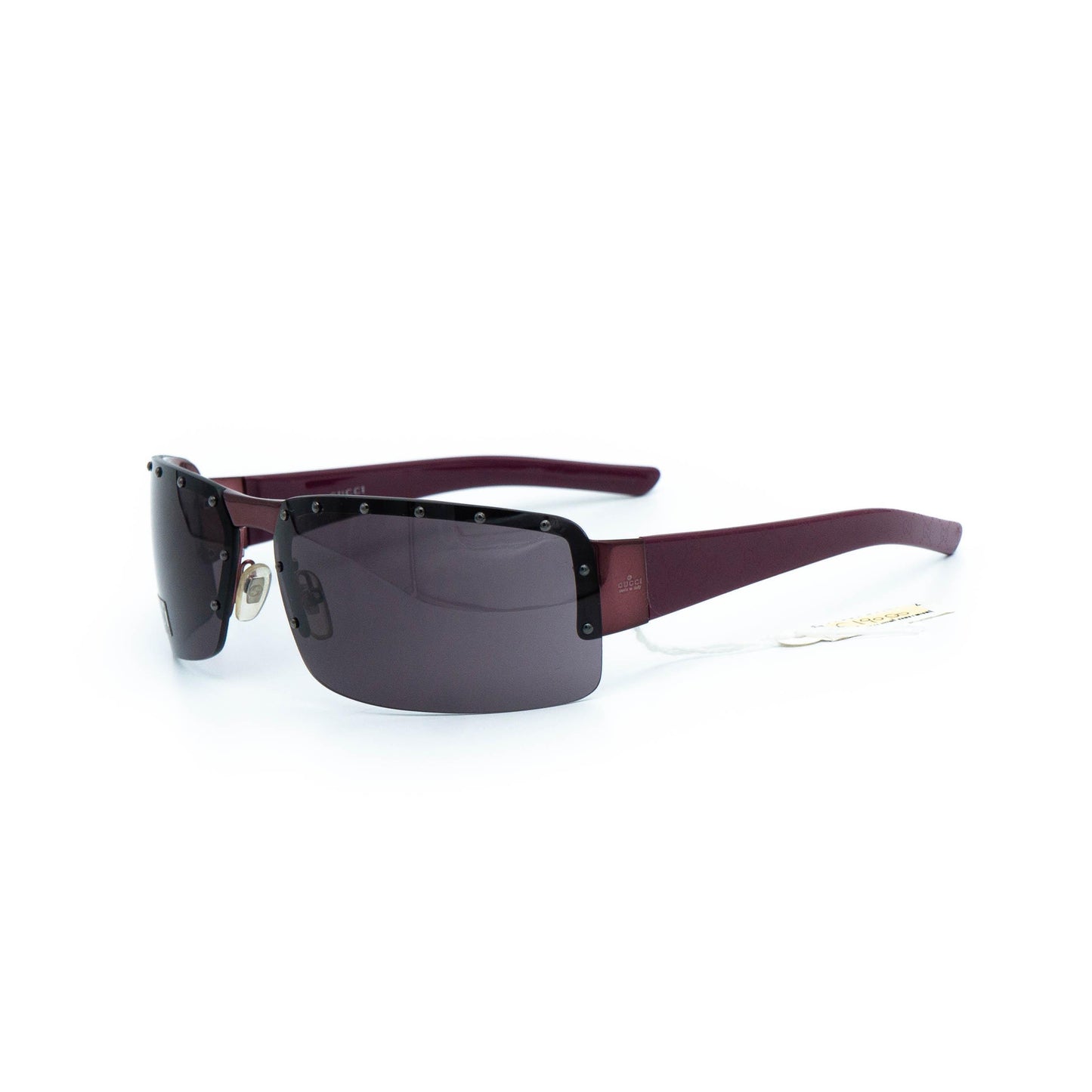 GUCCI GG 1823 studded purple vintage sunglasses