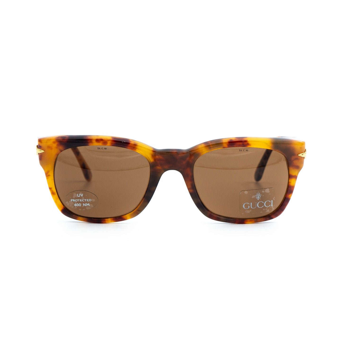 GUCCI GG 2155 Brown Tortoise Sunglasses Vintage