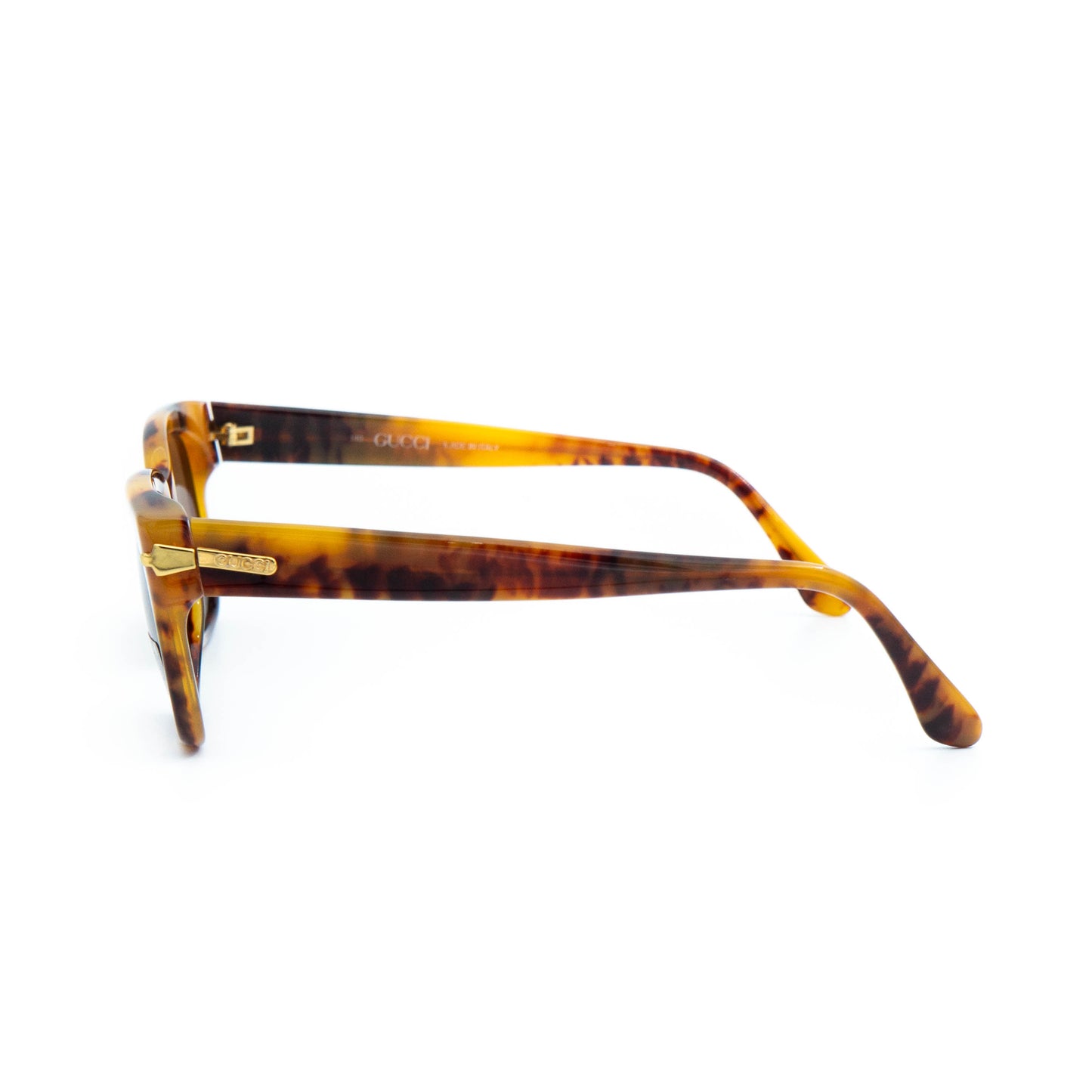 GUCCI GG 2155 Brown Tortoise Sunglasses Vintage