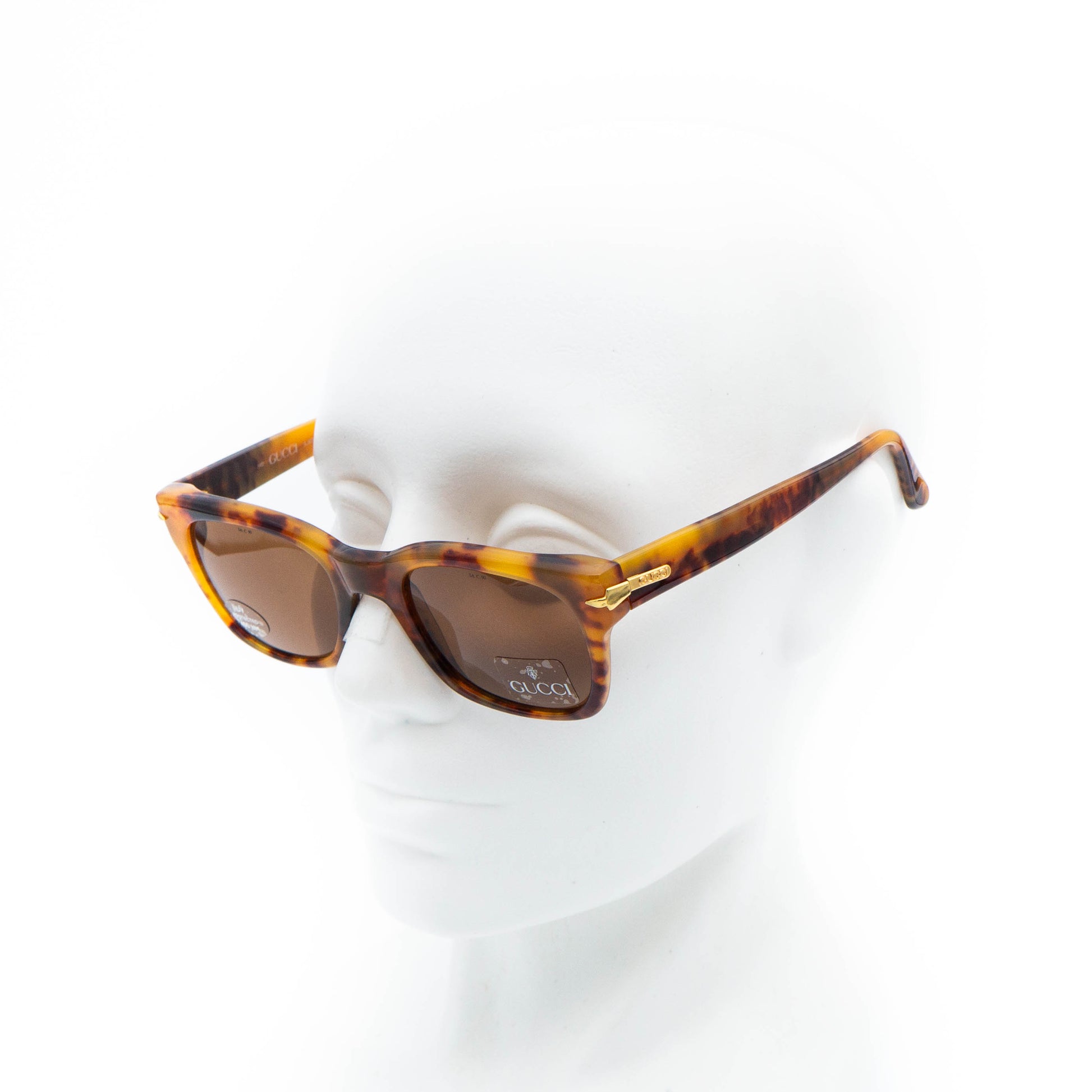 GUCCI GG 2155 Brown Tortoise Sunglasses Vintage