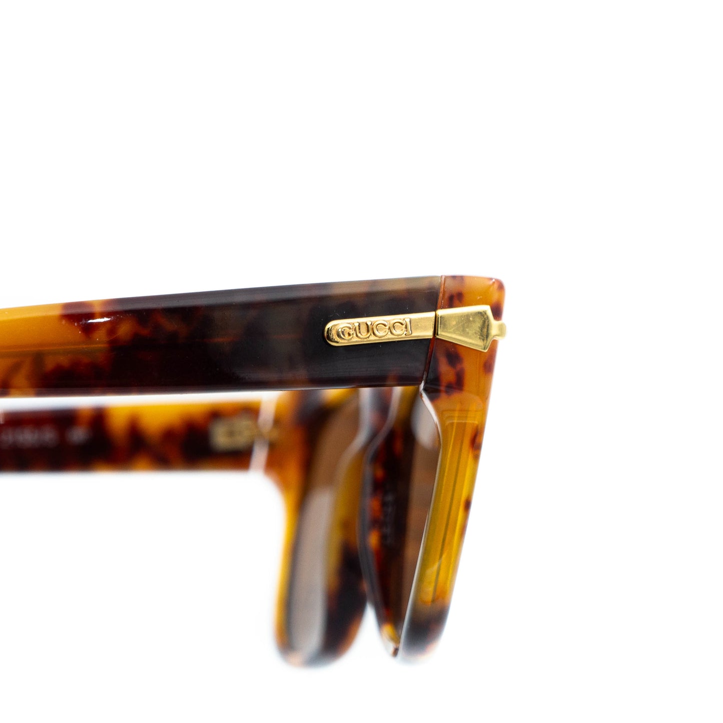 GUCCI GG 2155 Brown Tortoise Sunglasses Vintage