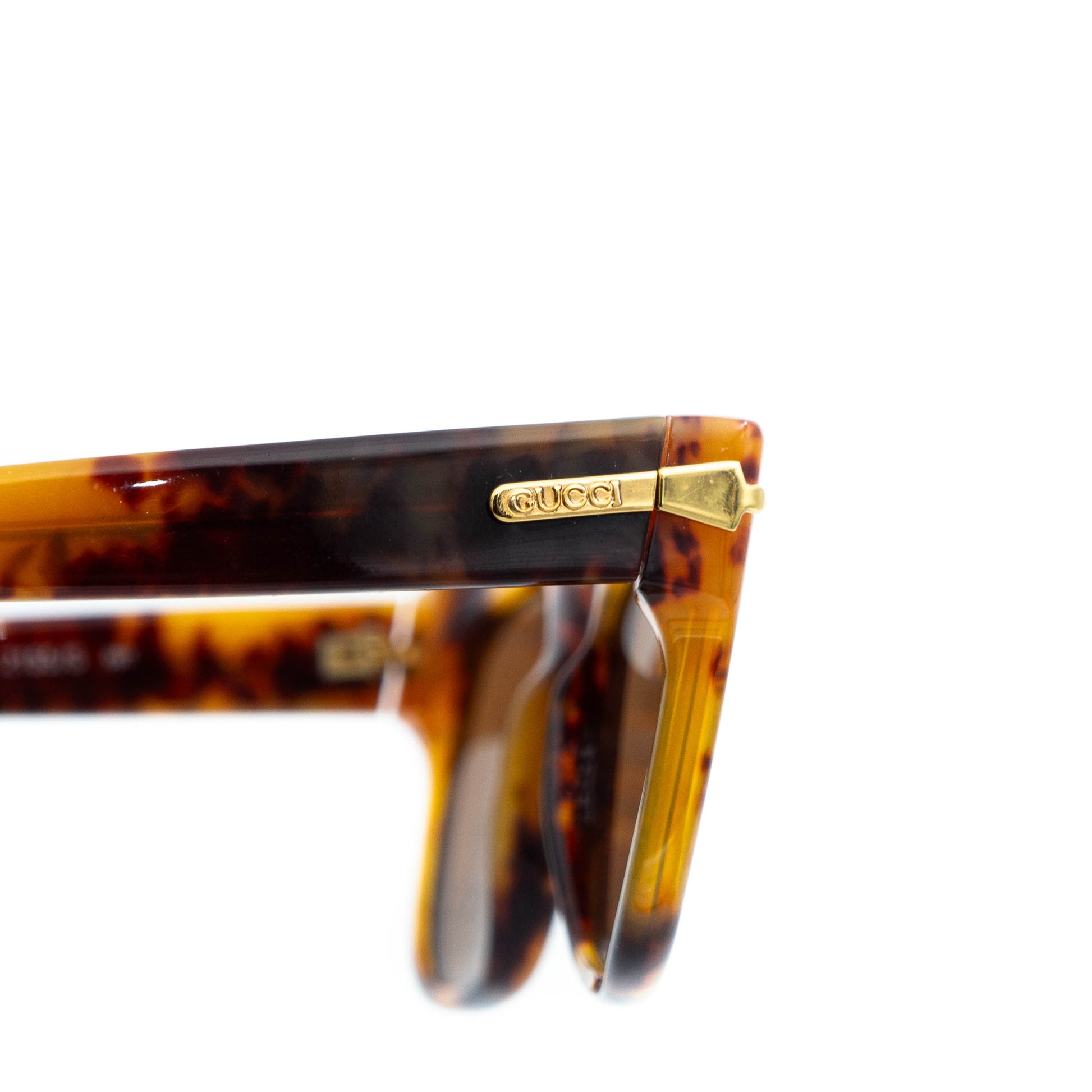 GUCCI GG 2155 Brown Tortoise Sunglasses Vintage