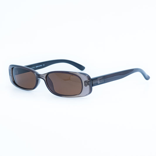GUCCI GG 2443 Brown Narrow Sunglasses Vintage