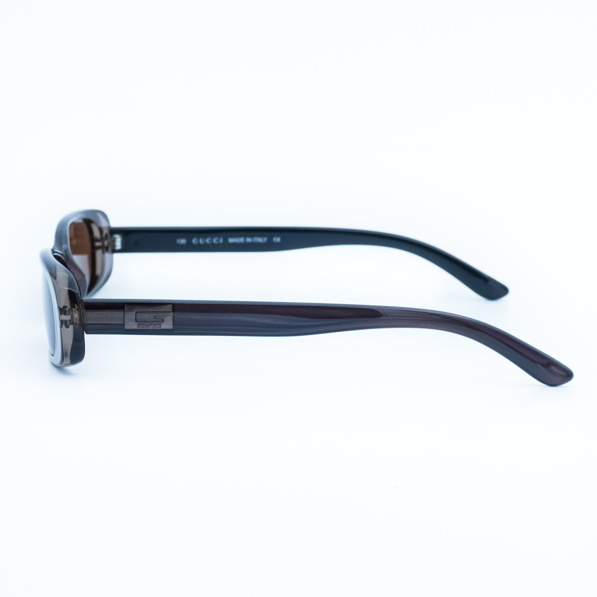 GUCCI GG 2443 Brown Narrow Sunglasses Vintage
