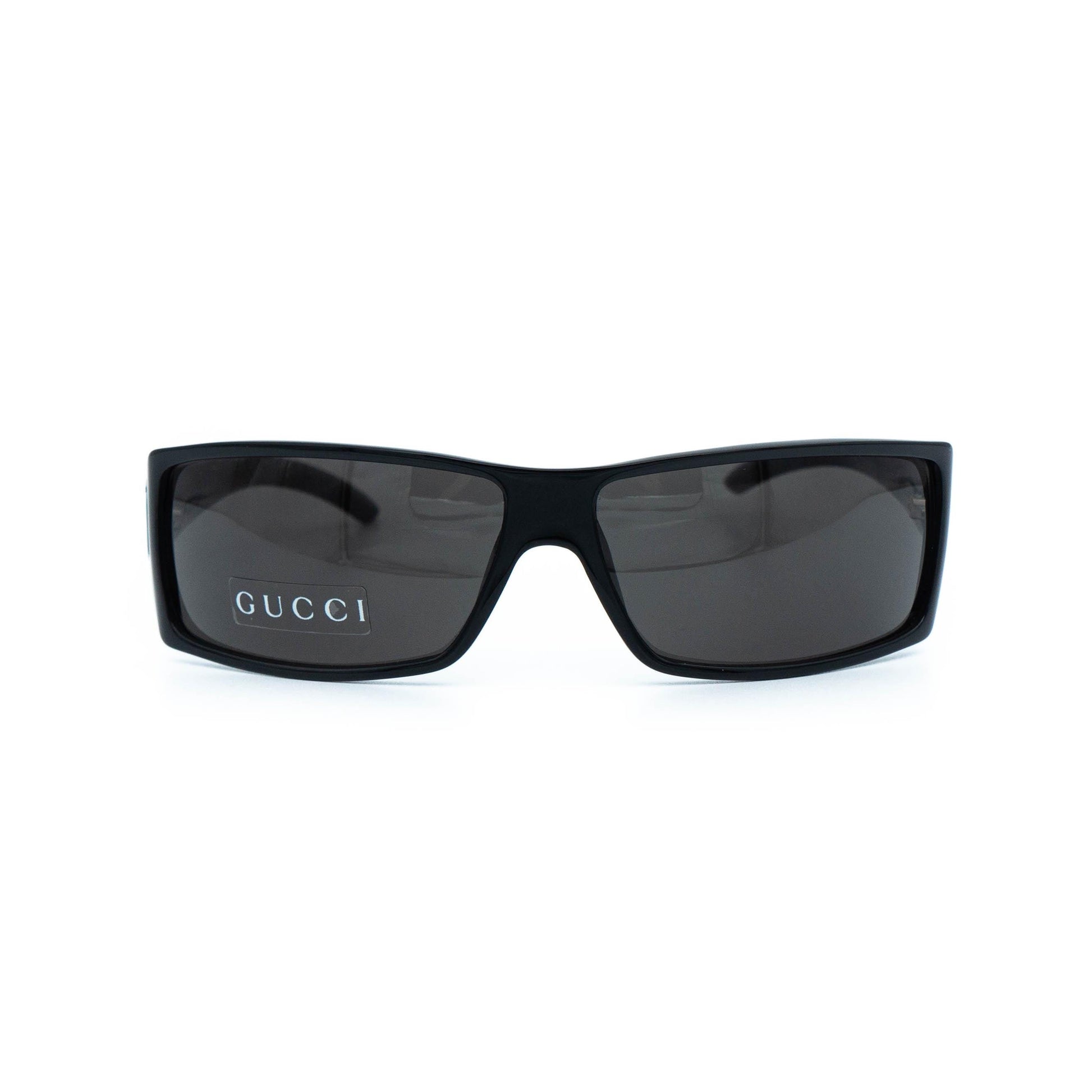 GUCCI GG 2515 black rectangular vintage sunglasses