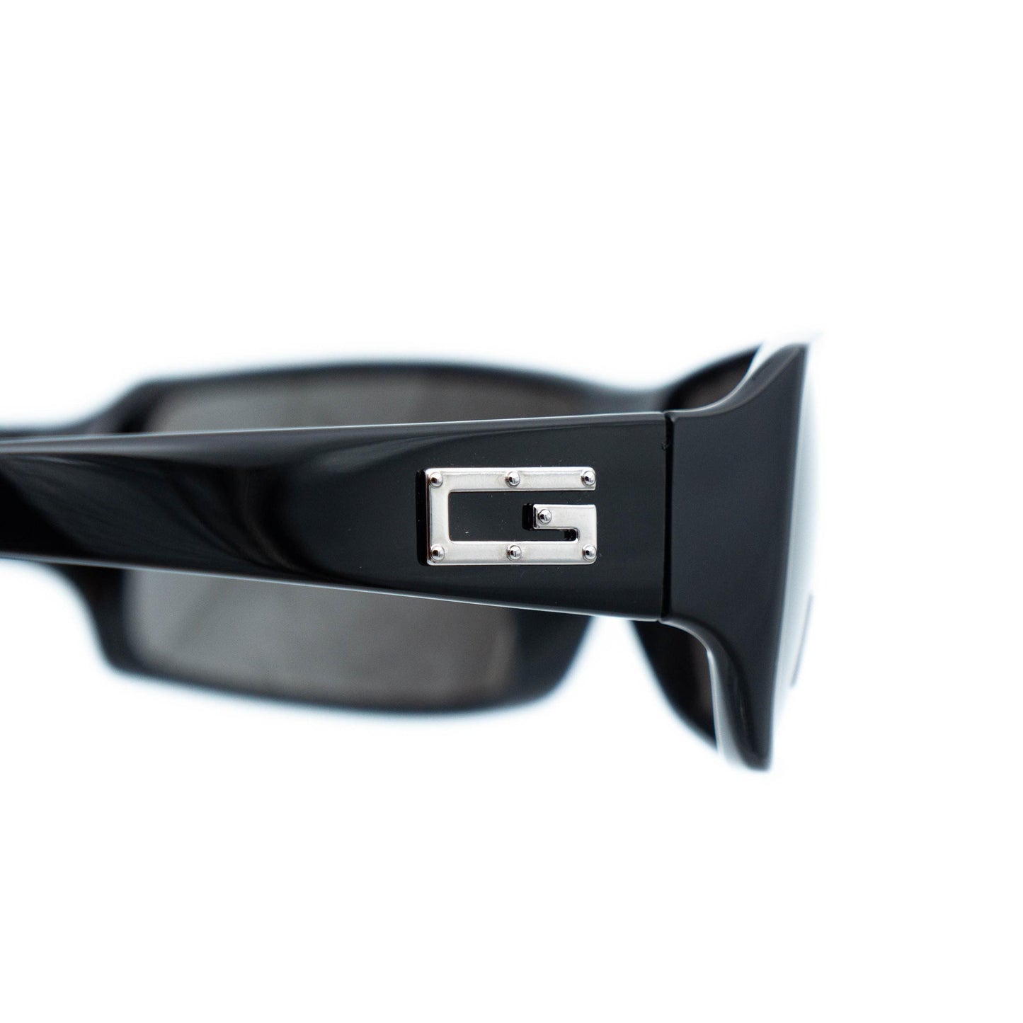 GUCCI GG 2515 Black Rectangular Sunglasses Vintage