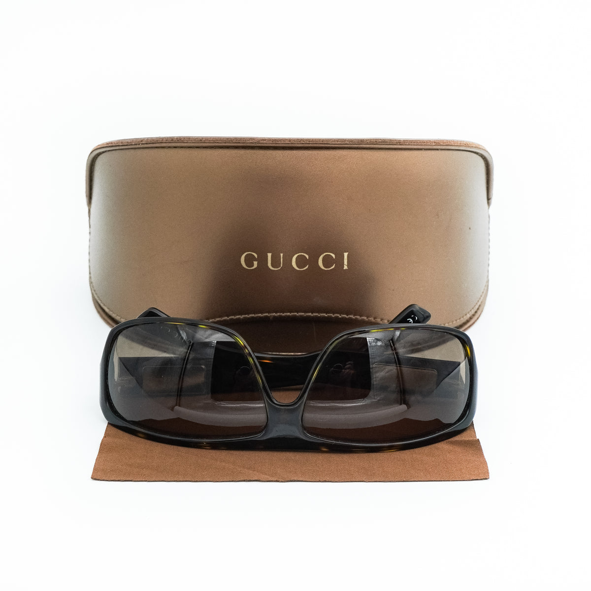 Gucci GG 1561 Brown Mask Sunglasses Vintage