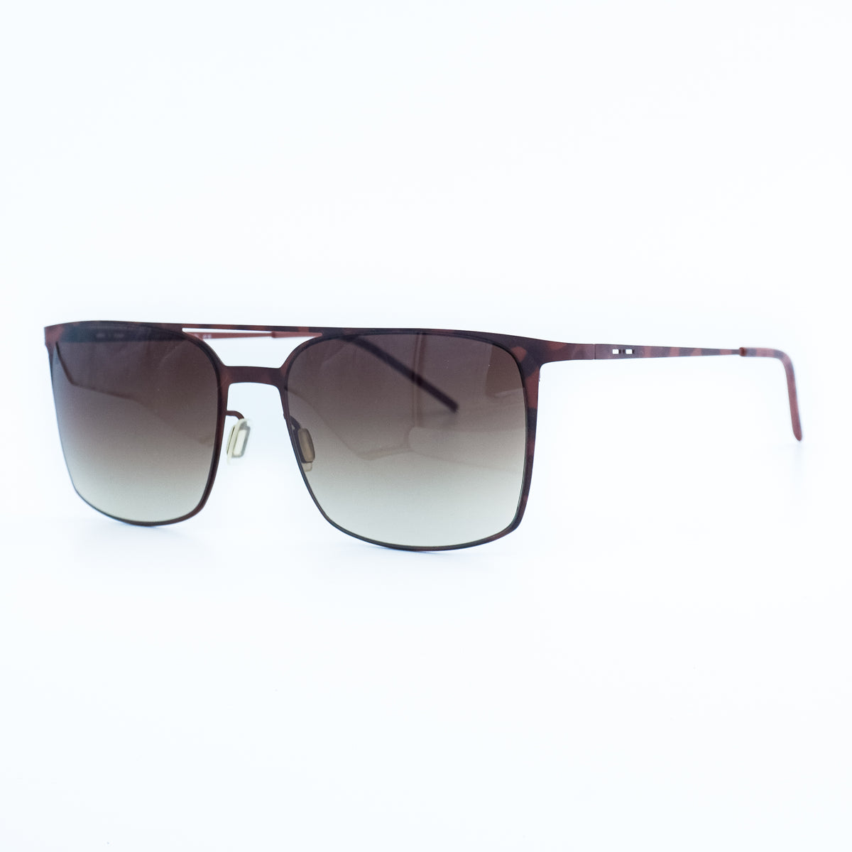 Italia Independent 0212 Brown Lightweight Sunglasses