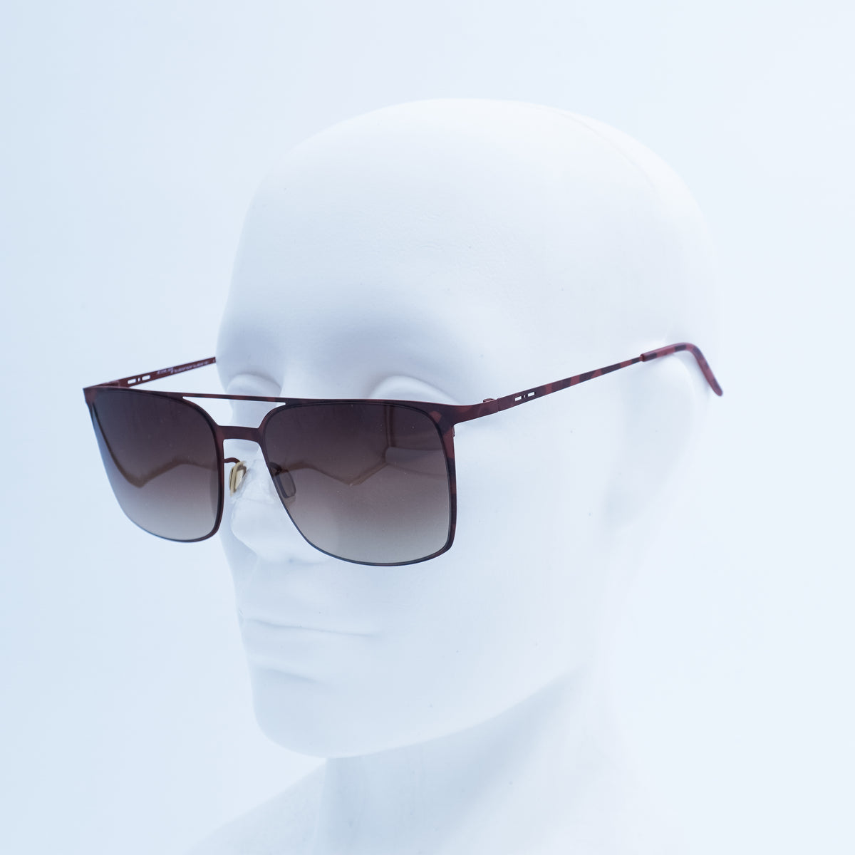 Italia Independent 0212 Brown Lightweight Sunglasses