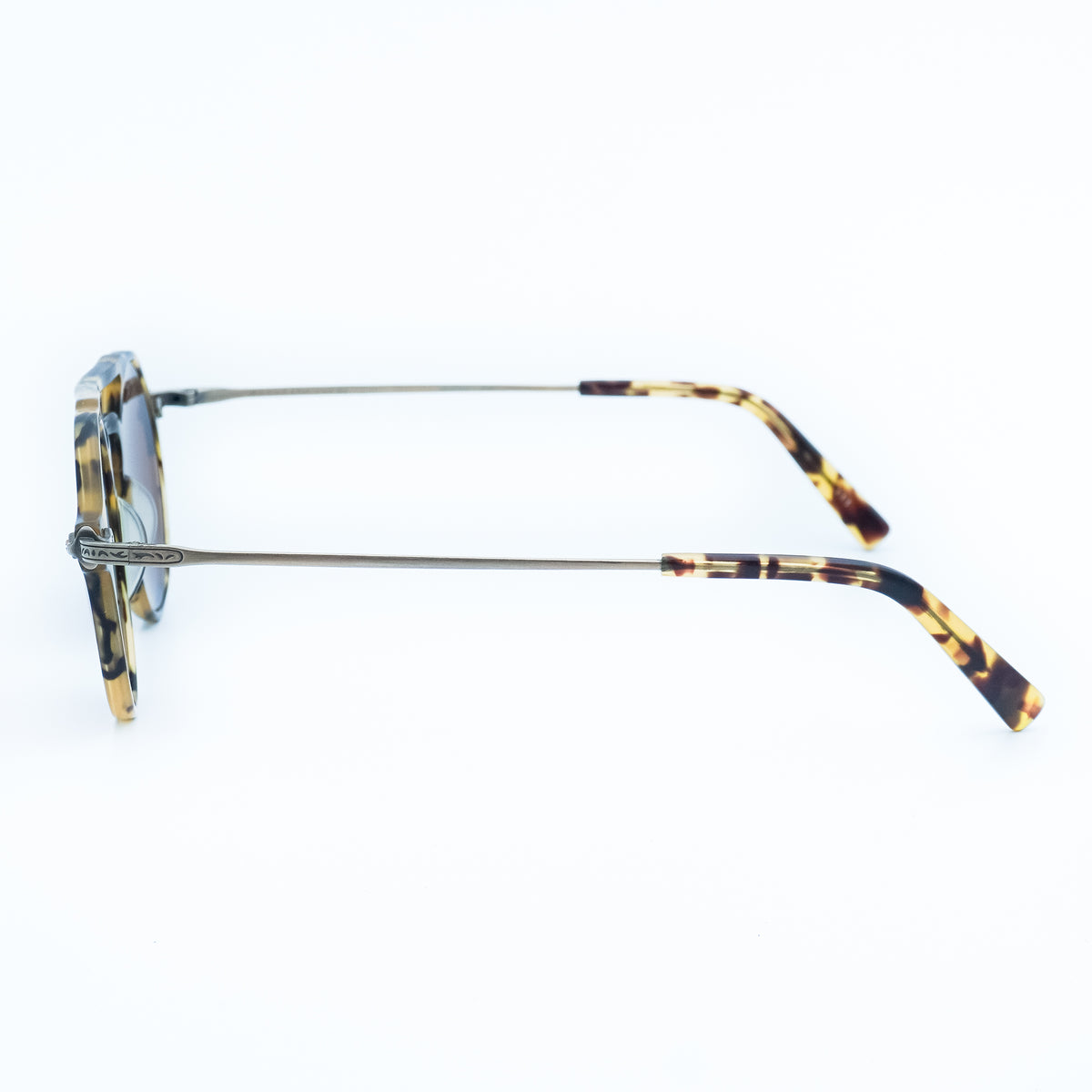 Masunaga GMS-814 Limited Edition Round Brown Sunglasses Vintage